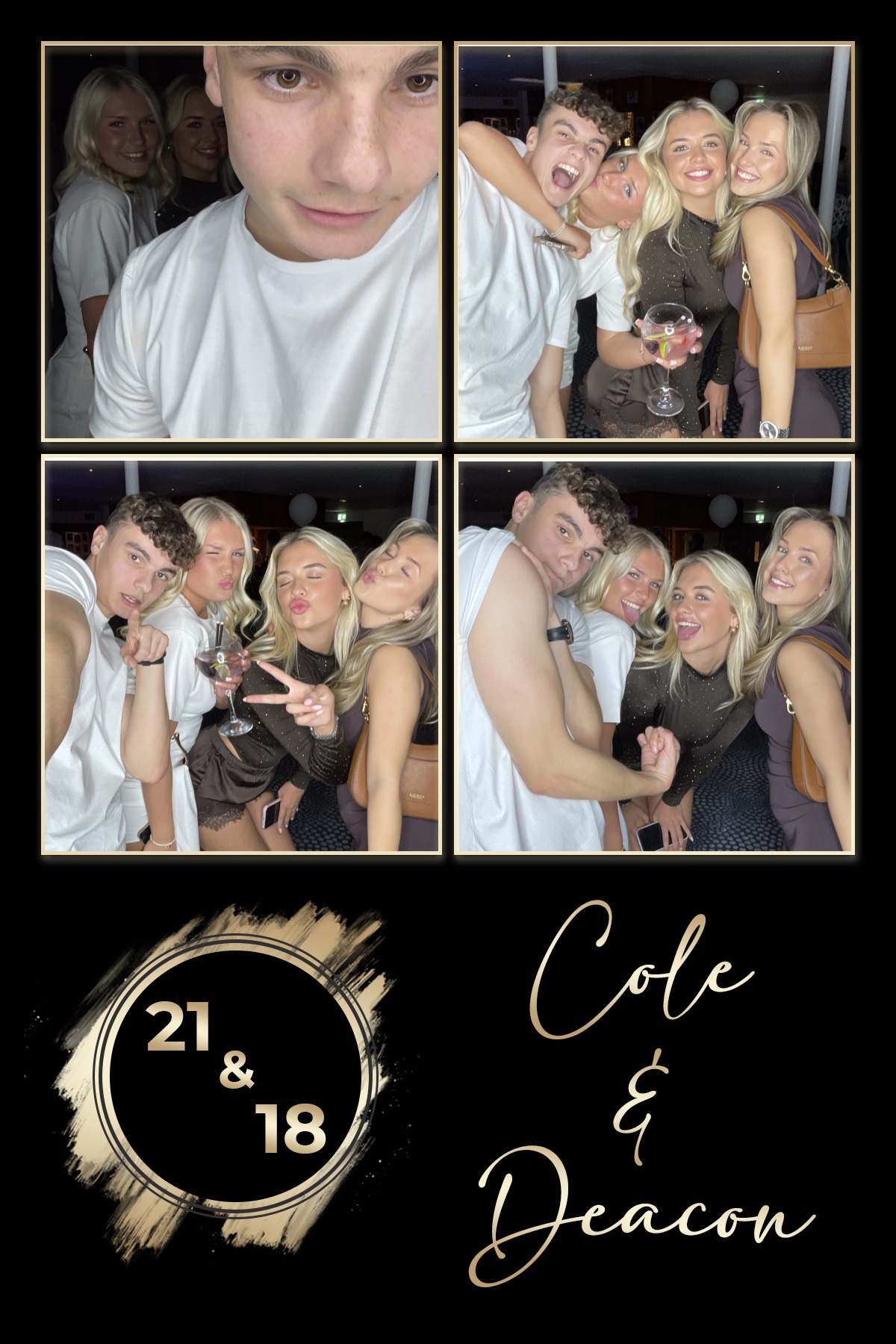 Cole & Deacon - 21 & 18 | View more photos from the event at gallery.liverpoolselfiemirror.co.uk/u/LiverpoolSelfieMirror/Cole-Deacon-21-18