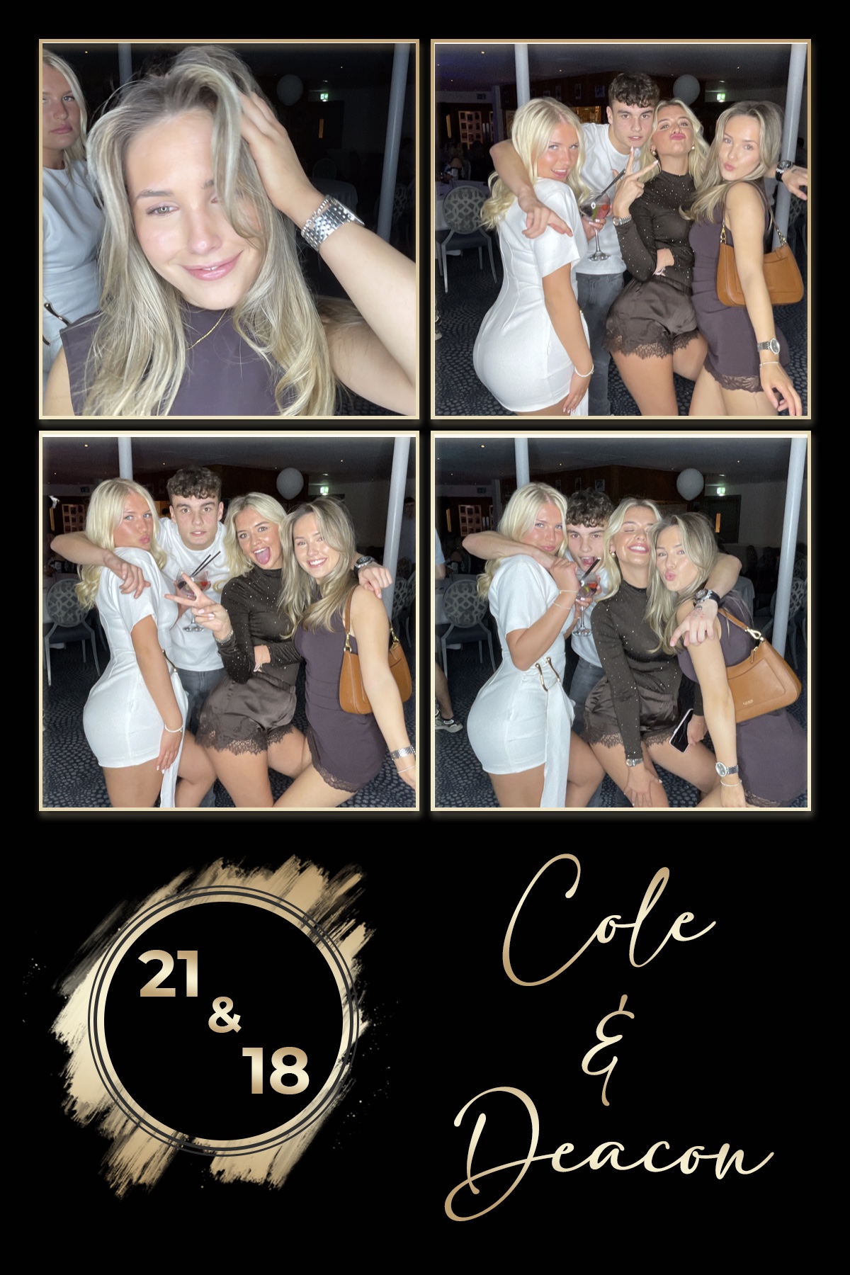 Cole & Deacon - 21 & 18 | View more photos from the event at gallery.liverpoolselfiemirror.co.uk/u/LiverpoolSelfieMirror/Cole-Deacon-21-18