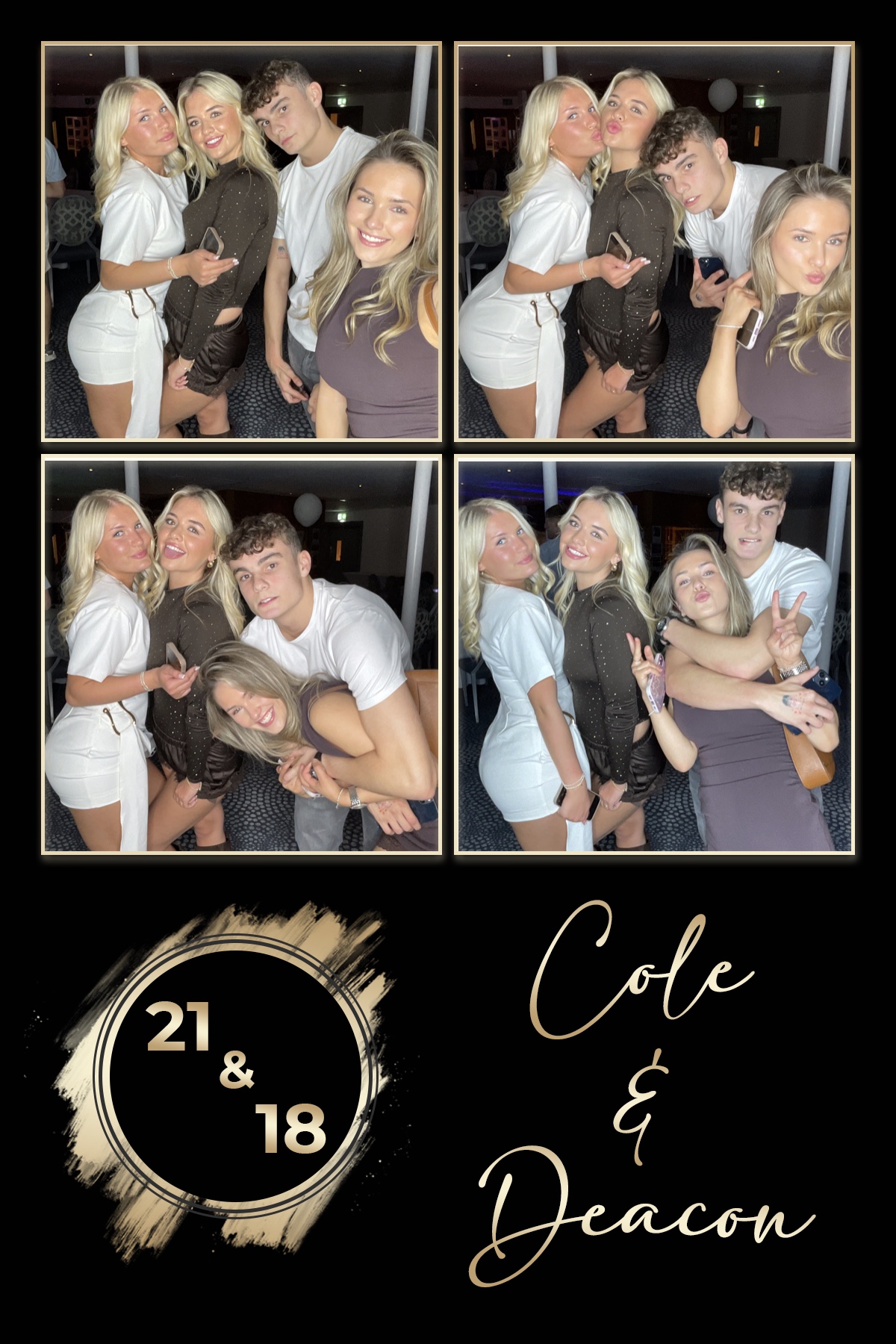 Cole & Deacon - 21 & 18 | View more photos from the event at gallery.liverpoolselfiemirror.co.uk/u/LiverpoolSelfieMirror/Cole-Deacon-21-18