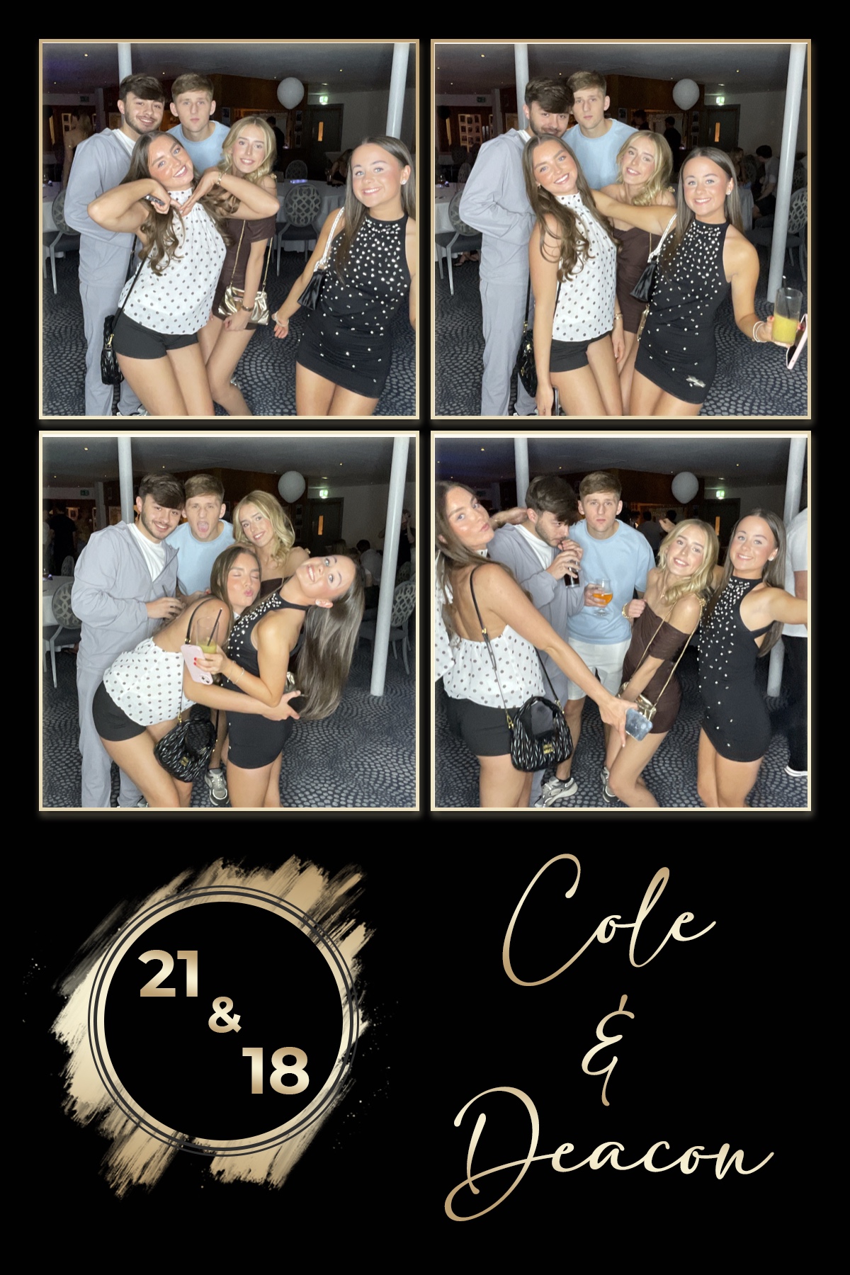 Cole & Deacon - 21 & 18 | View more photos from the event at gallery.liverpoolselfiemirror.co.uk/u/LiverpoolSelfieMirror/Cole-Deacon-21-18