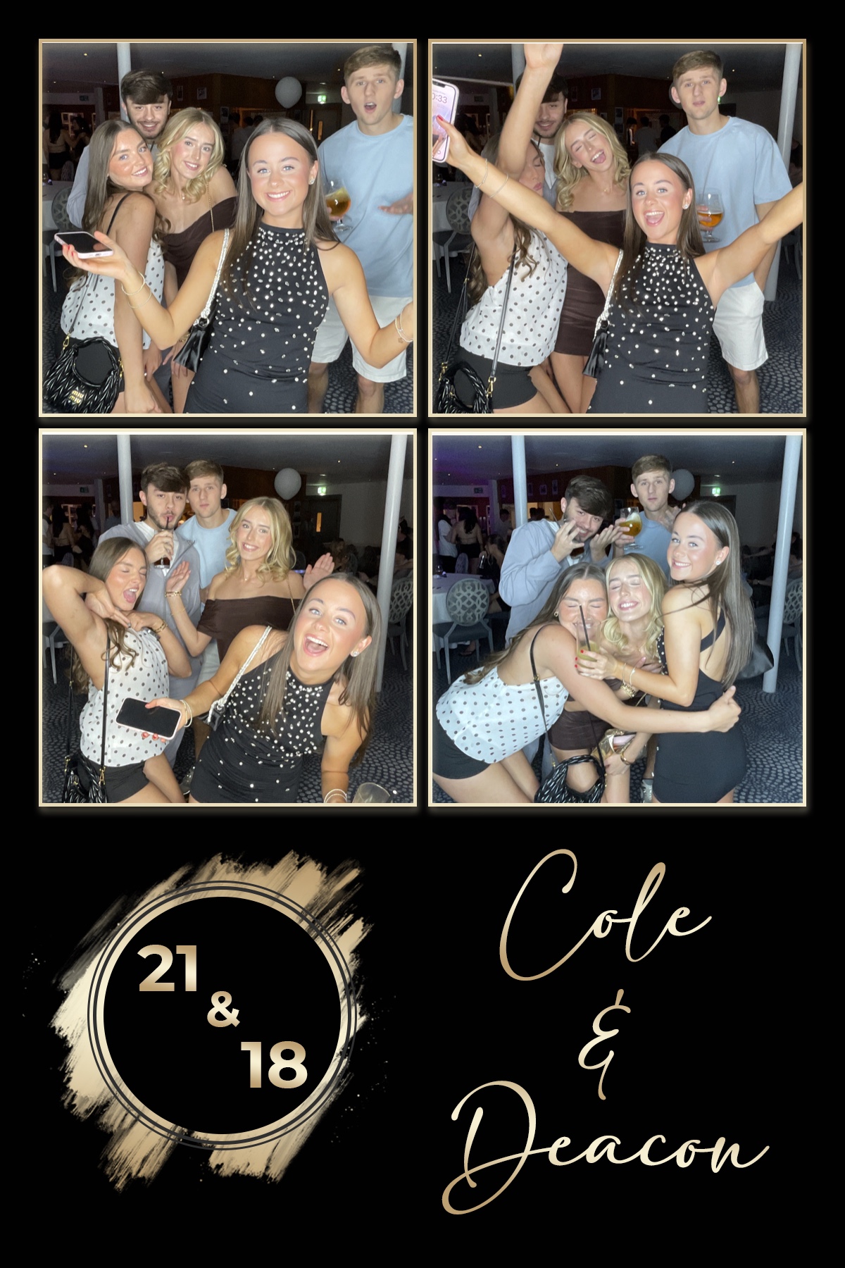 Cole & Deacon - 21 & 18 | View more photos from the event at gallery.liverpoolselfiemirror.co.uk/u/LiverpoolSelfieMirror/Cole-Deacon-21-18