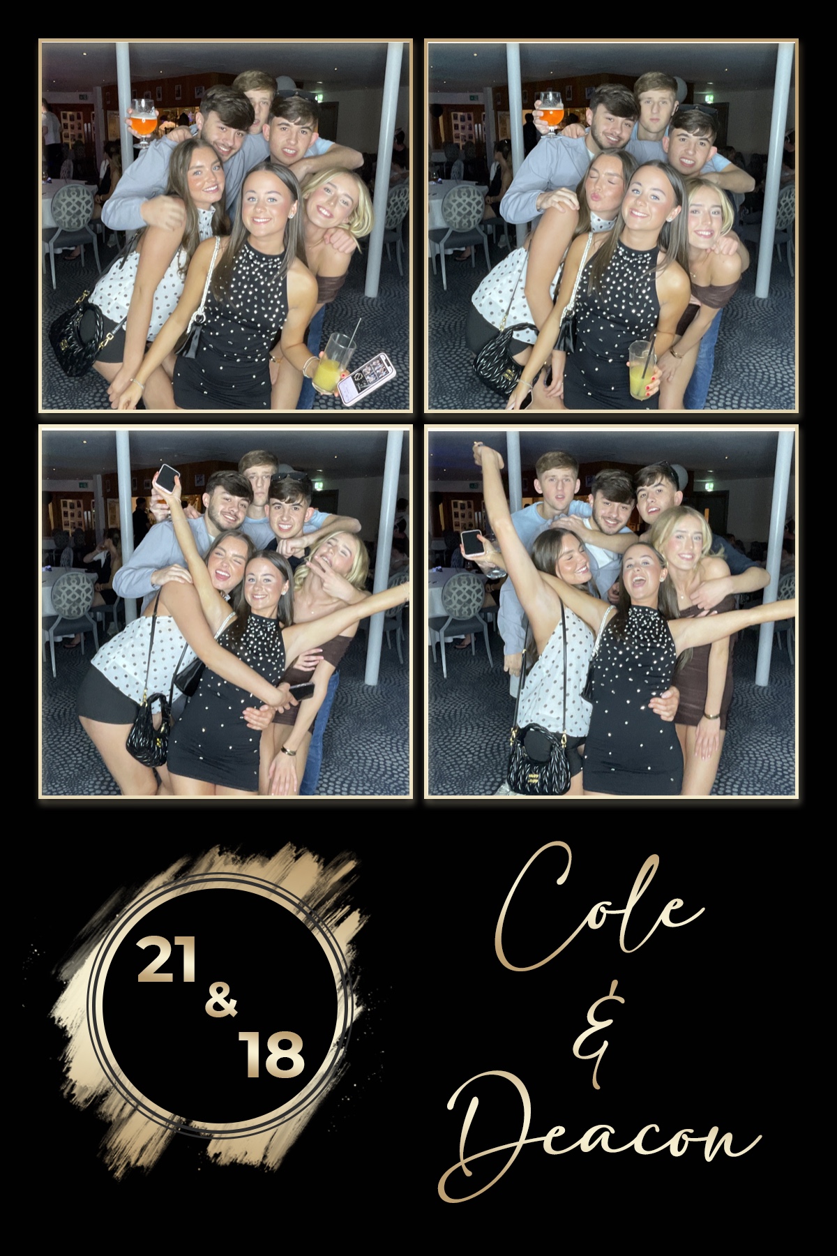 Cole & Deacon - 21 & 18 | View more photos from the event at gallery.liverpoolselfiemirror.co.uk/u/LiverpoolSelfieMirror/Cole-Deacon-21-18