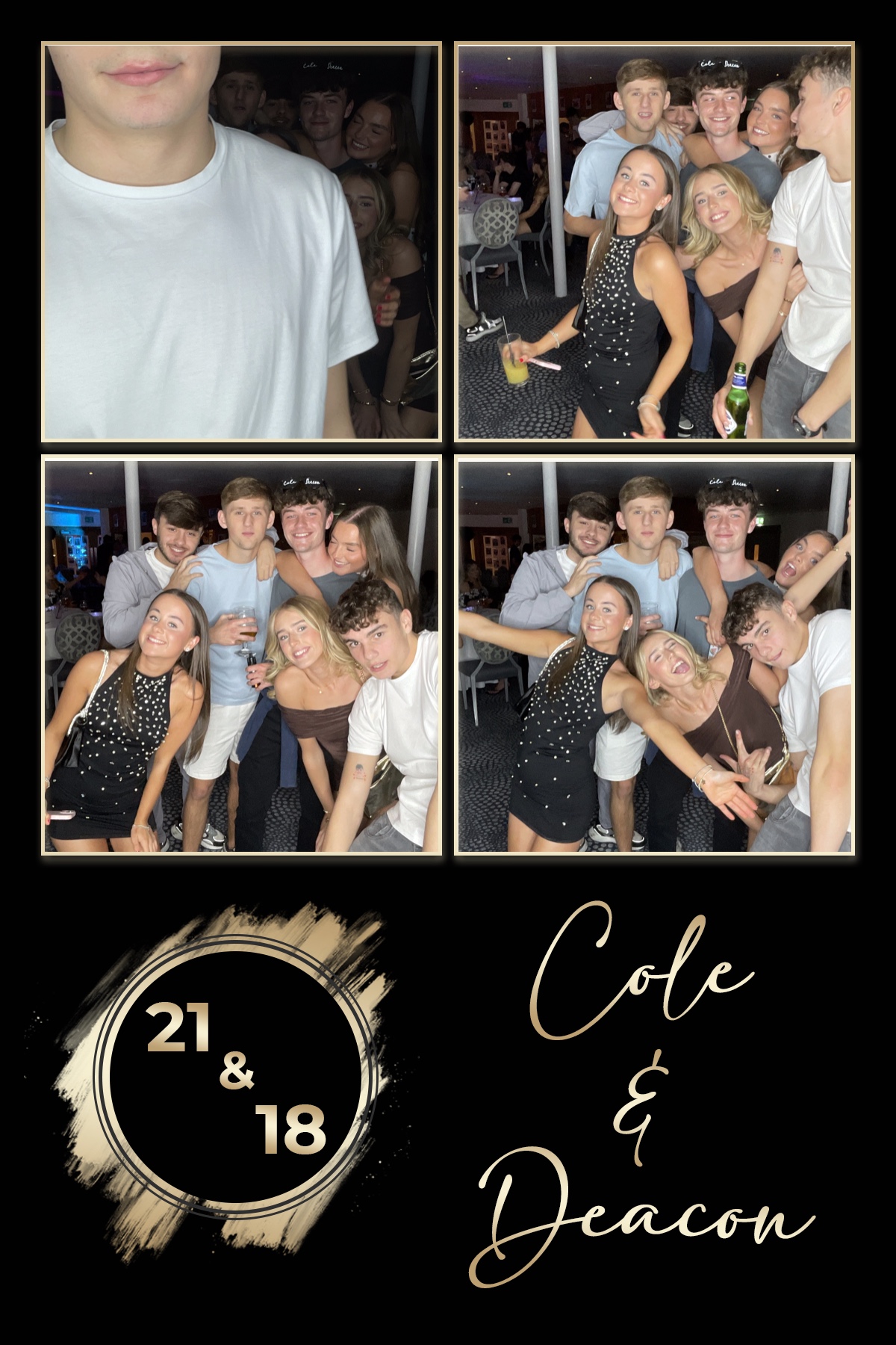 Cole & Deacon - 21 & 18 | View more photos from the event at gallery.liverpoolselfiemirror.co.uk/u/LiverpoolSelfieMirror/Cole-Deacon-21-18