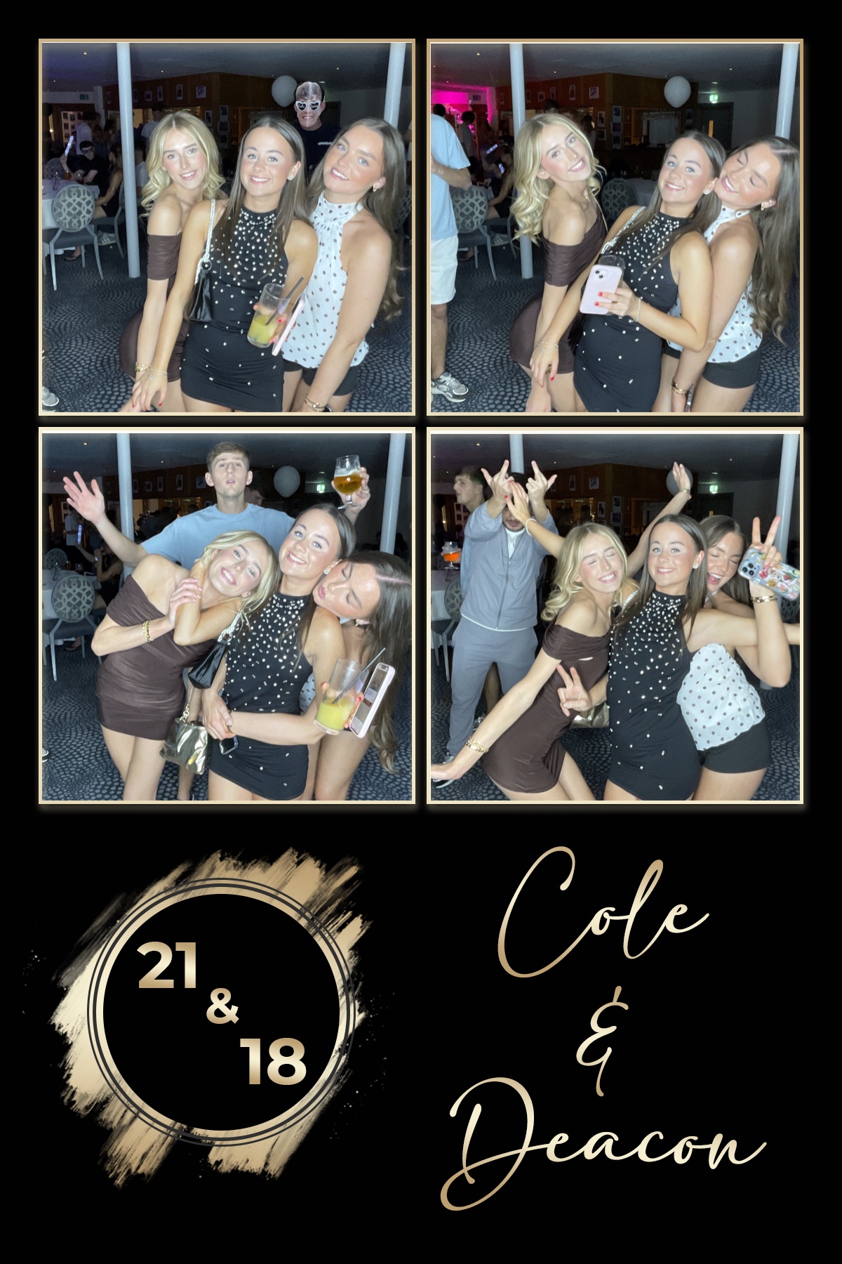 Cole & Deacon - 21 & 18 | View more photos from the event at gallery.liverpoolselfiemirror.co.uk/u/LiverpoolSelfieMirror/Cole-Deacon-21-18