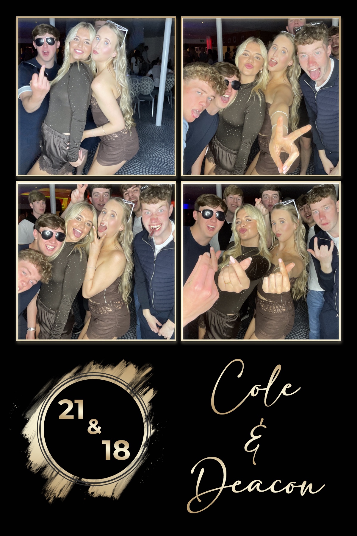Cole & Deacon - 21 & 18 | View more photos from the event at gallery.liverpoolselfiemirror.co.uk/u/LiverpoolSelfieMirror/Cole-Deacon-21-18