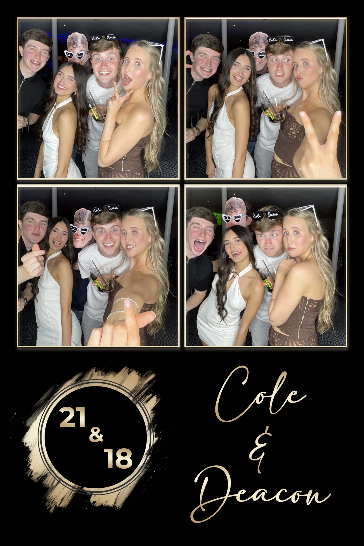 Cole & Deacon - 21 & 18 | View more photos from the event at gallery.liverpoolselfiemirror.co.uk/u/LiverpoolSelfieMirror/Cole-Deacon-21-18