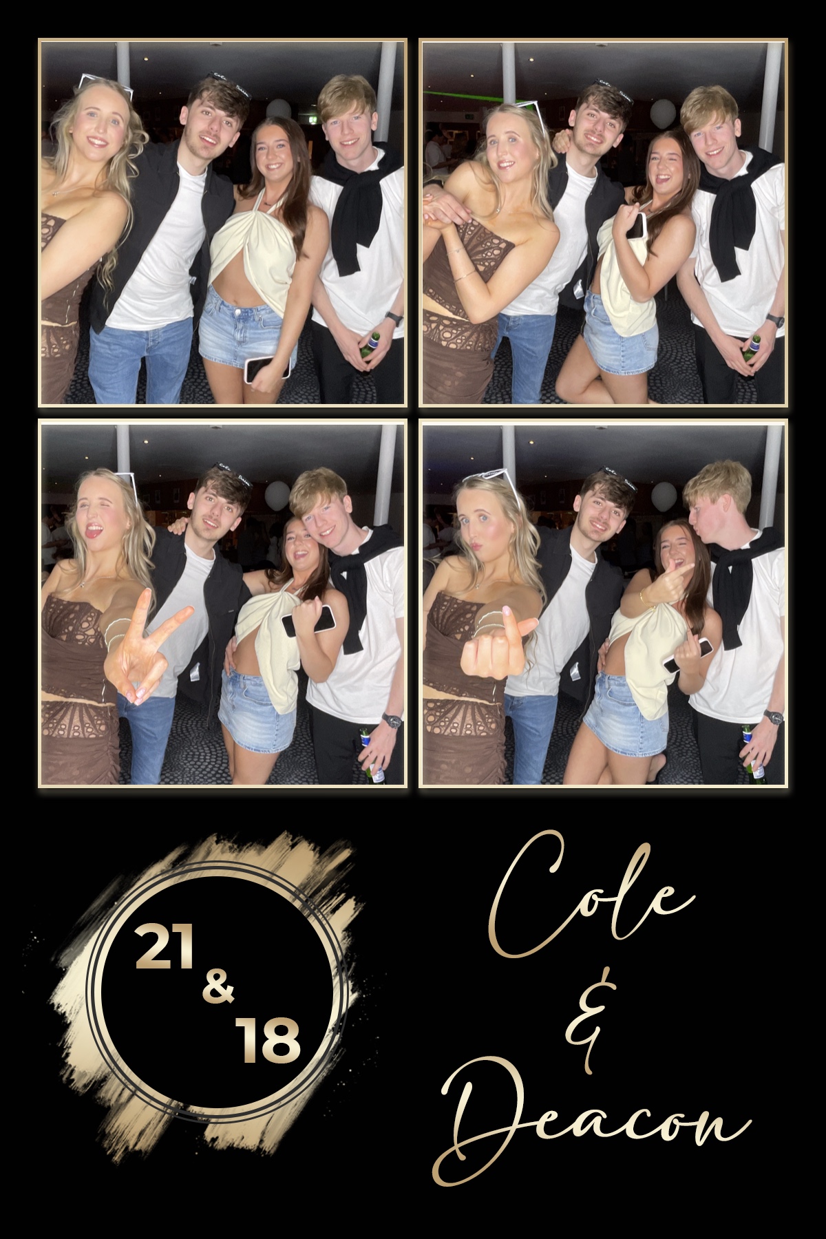 Cole & Deacon - 21 & 18 | View more photos from the event at gallery.liverpoolselfiemirror.co.uk/u/LiverpoolSelfieMirror/Cole-Deacon-21-18