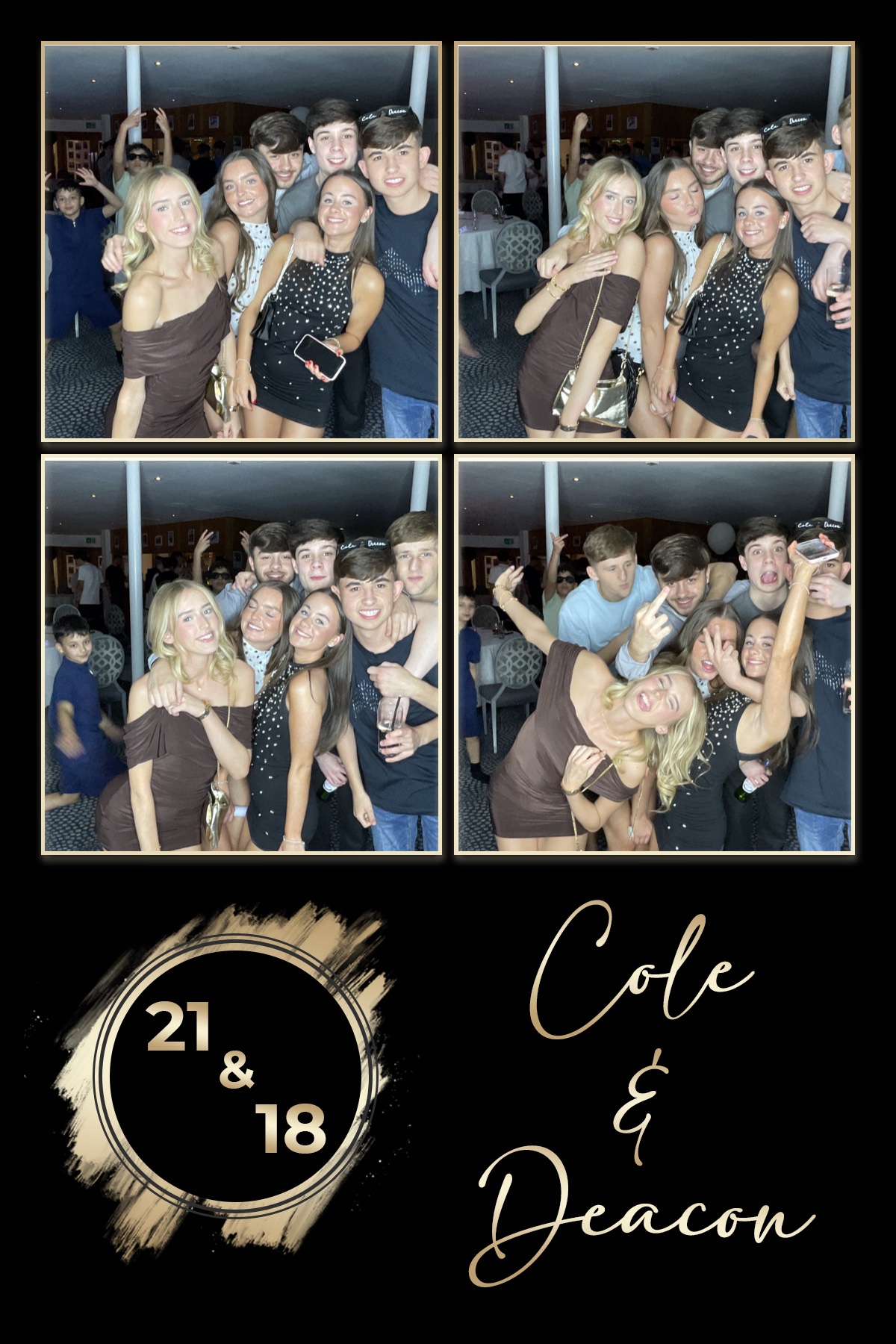 Cole & Deacon - 21 & 18 | View more photos from the event at gallery.liverpoolselfiemirror.co.uk/u/LiverpoolSelfieMirror/Cole-Deacon-21-18