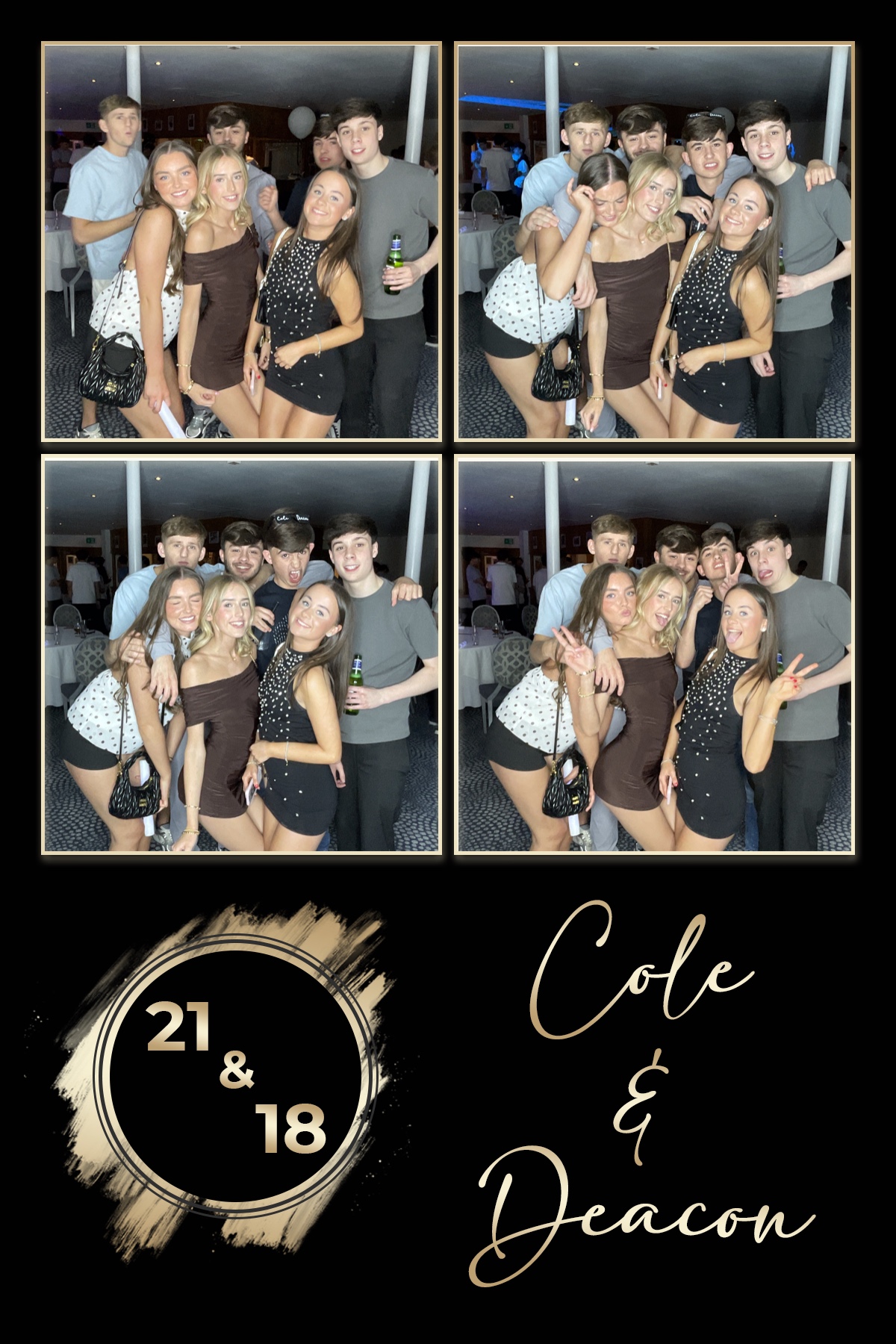 Cole & Deacon - 21 & 18 | View more photos from the event at gallery.liverpoolselfiemirror.co.uk/u/LiverpoolSelfieMirror/Cole-Deacon-21-18