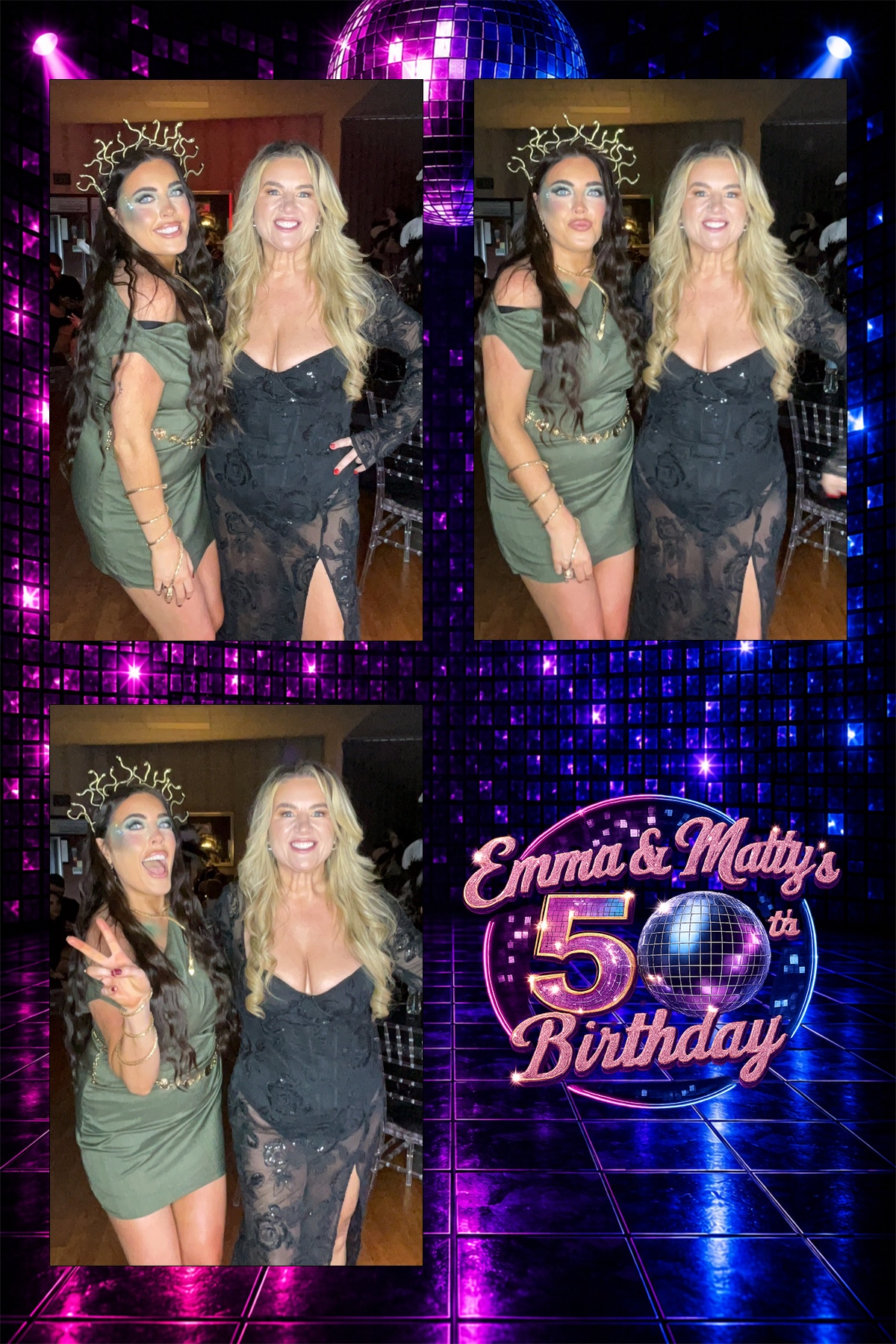 Emma & Matty's 50th Birthday | View more photos from the event at gallery.liverpoolselfiemirror.co.uk/u/LiverpoolSelfieMirror/Emma-Mattys-50th-Birthday