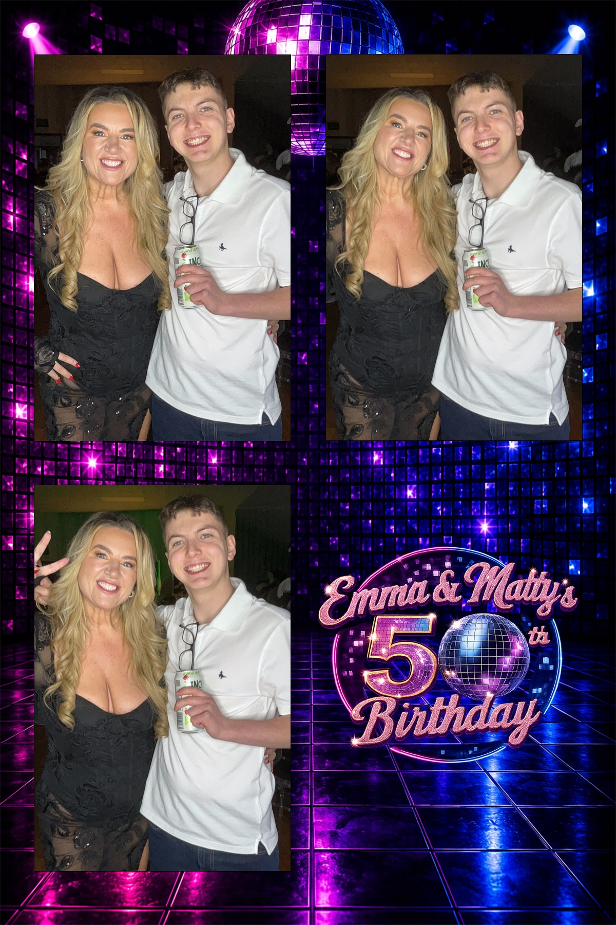 Emma & Matty's 50th Birthday | View more photos from the event at gallery.liverpoolselfiemirror.co.uk/u/LiverpoolSelfieMirror/Emma-Mattys-50th-Birthday