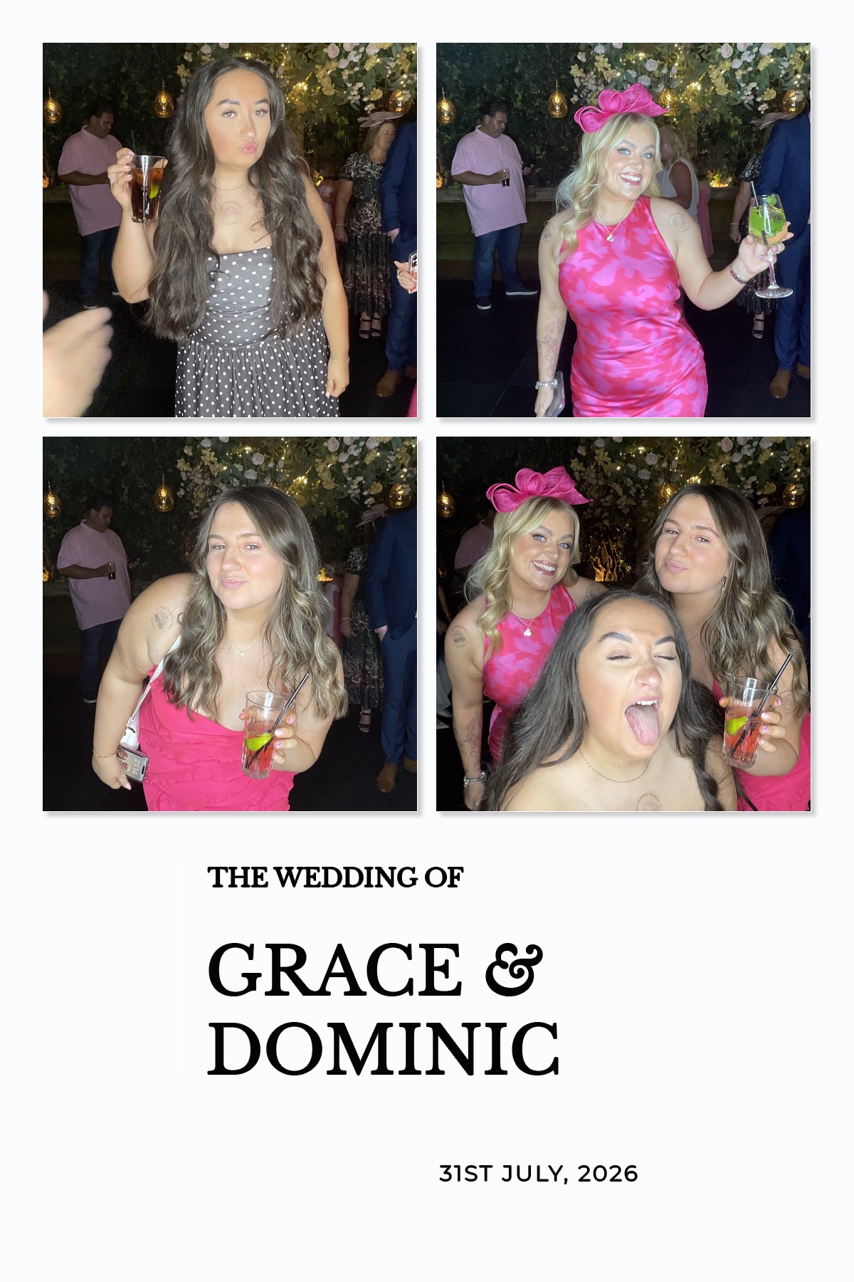 Grace & Dominic's Wedding | View more photos from the event at gallery.liverpoolselfiemirror.co.uk/u/LiverpoolSelfieMirror/Grace-Dominics-Wedding
