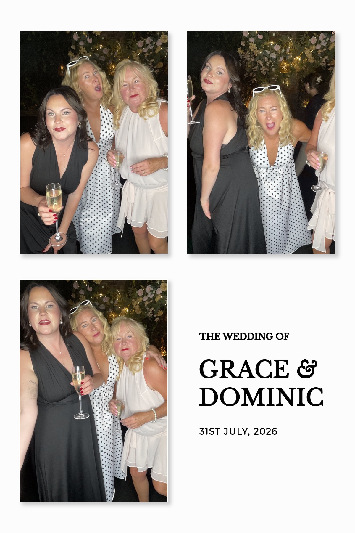 Grace & Dominic's Wedding | View more photos from the event at gallery.liverpoolselfiemirror.co.uk/u/LiverpoolSelfieMirror/Grace-Dominics-Wedding