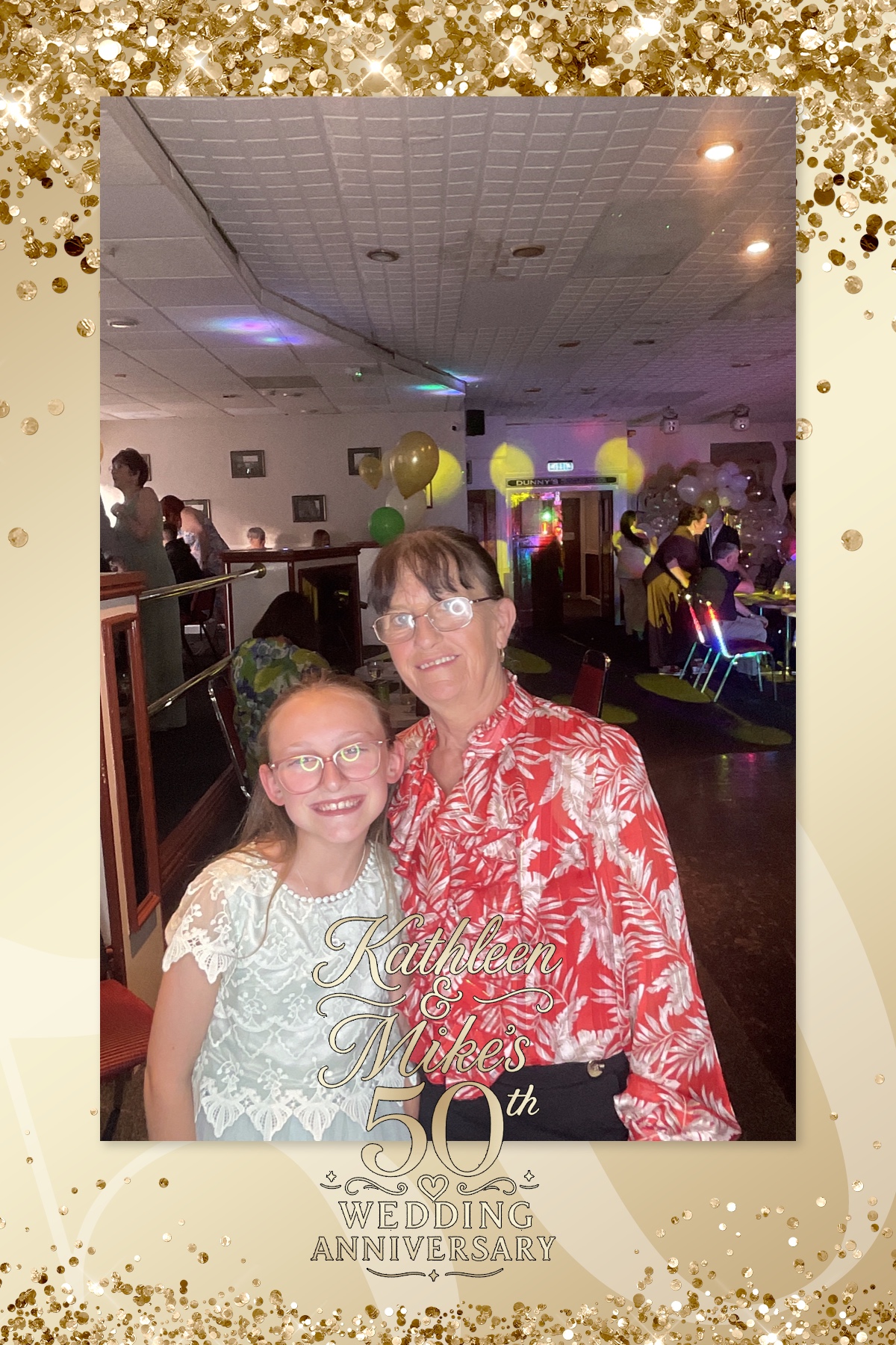 Kathleen & Mike's 50th Wedding Anniversary | View more photos from the event at gallery.liverpoolselfiemirror.co.uk/u/LiverpoolSelfieMirror/Kathleen-Mikes-50th-Wedding-Anniversary
