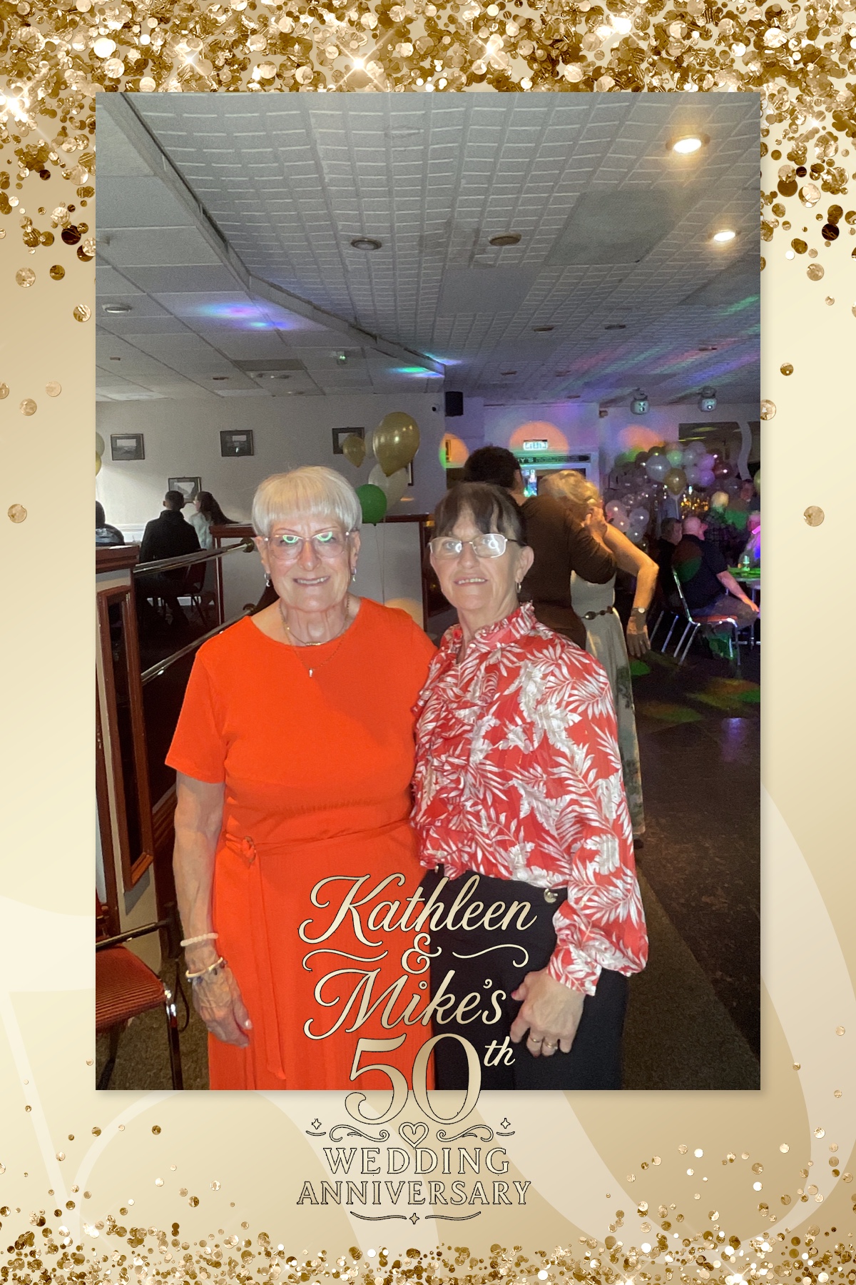 Kathleen & Mike's 50th Wedding Anniversary | View more photos from the event at gallery.liverpoolselfiemirror.co.uk/u/LiverpoolSelfieMirror/Kathleen-Mikes-50th-Wedding-Anniversary