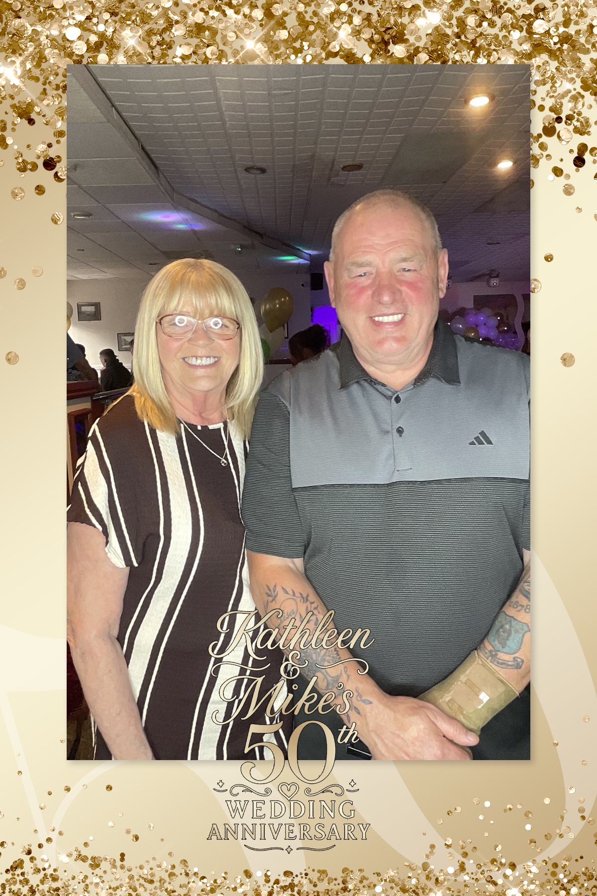 Kathleen & Mike's 50th Wedding Anniversary | View more photos from the event at gallery.liverpoolselfiemirror.co.uk/u/LiverpoolSelfieMirror/Kathleen-Mikes-50th-Wedding-Anniversary