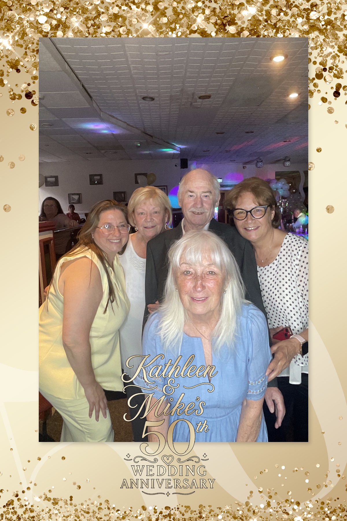 Kathleen & Mike's 50th Wedding Anniversary | View more photos from the event at gallery.liverpoolselfiemirror.co.uk/u/LiverpoolSelfieMirror/Kathleen-Mikes-50th-Wedding-Anniversary