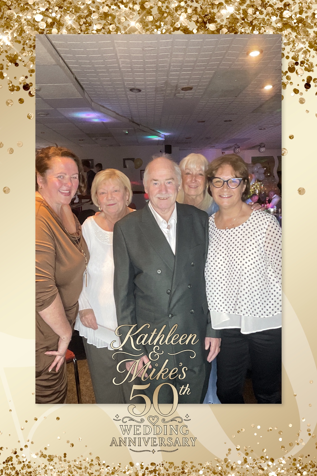 Kathleen & Mike's 50th Wedding Anniversary | View more photos from the event at gallery.liverpoolselfiemirror.co.uk/u/LiverpoolSelfieMirror/Kathleen-Mikes-50th-Wedding-Anniversary