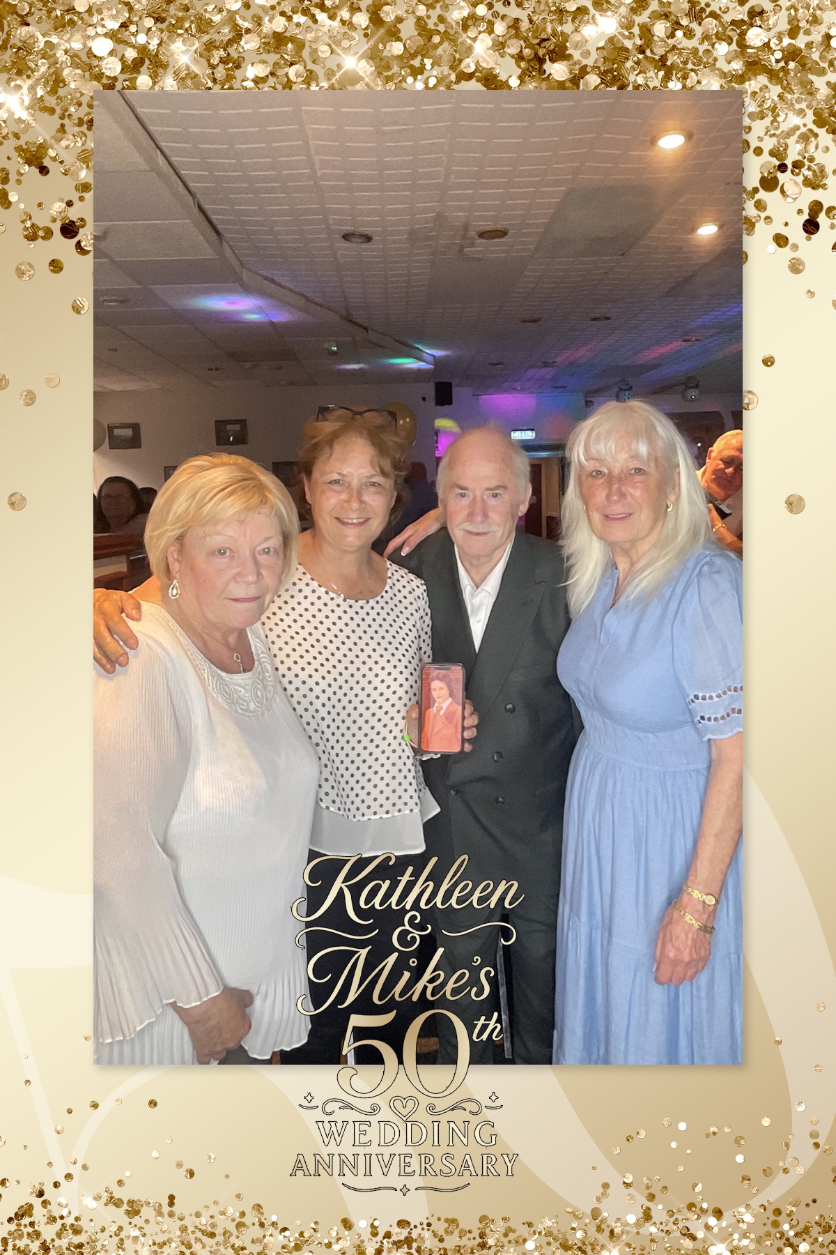 Kathleen & Mike's 50th Wedding Anniversary | View more photos from the event at gallery.liverpoolselfiemirror.co.uk/u/LiverpoolSelfieMirror/Kathleen-Mikes-50th-Wedding-Anniversary