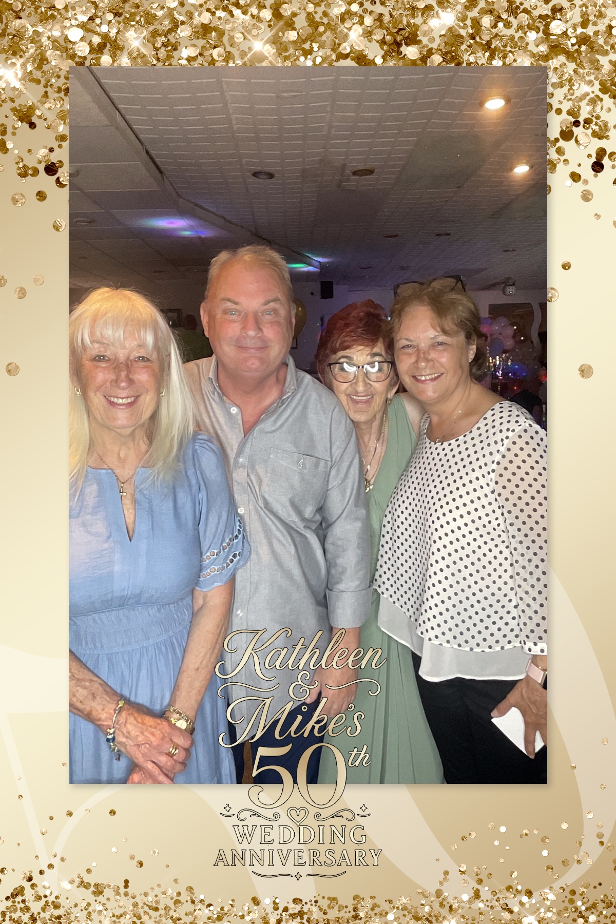 Kathleen & Mike's 50th Wedding Anniversary | View more photos from the event at gallery.liverpoolselfiemirror.co.uk/u/LiverpoolSelfieMirror/Kathleen-Mikes-50th-Wedding-Anniversary