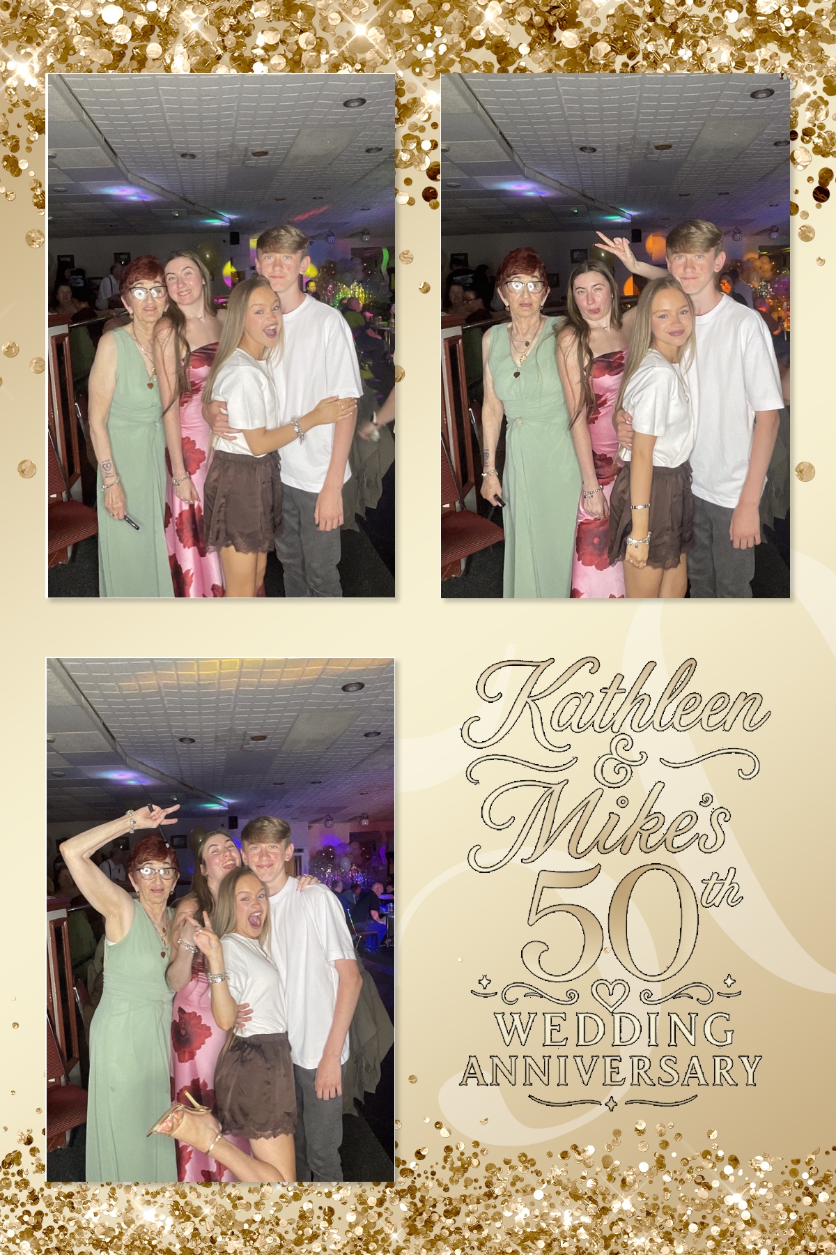 Kathleen & Mike's 50th Wedding Anniversary | View more photos from the event at gallery.liverpoolselfiemirror.co.uk/u/LiverpoolSelfieMirror/Kathleen-Mikes-50th-Wedding-Anniversary