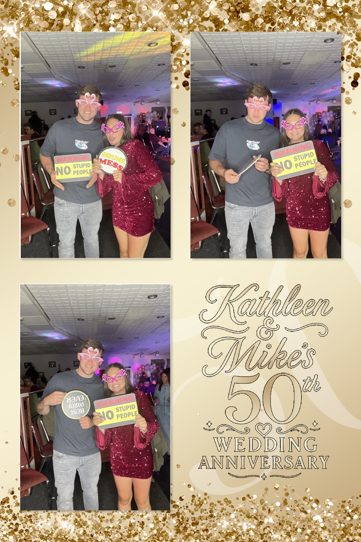 Kathleen & Mike's 50th Wedding Anniversary | View more photos from the event at gallery.liverpoolselfiemirror.co.uk/u/LiverpoolSelfieMirror/Kathleen-Mikes-50th-Wedding-Anniversary