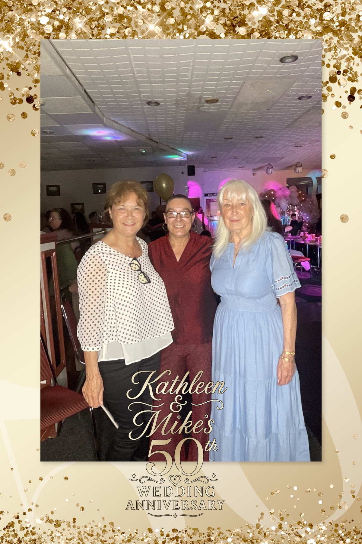 Kathleen & Mike's 50th Wedding Anniversary | View more photos from the event at gallery.liverpoolselfiemirror.co.uk/u/LiverpoolSelfieMirror/Kathleen-Mikes-50th-Wedding-Anniversary
