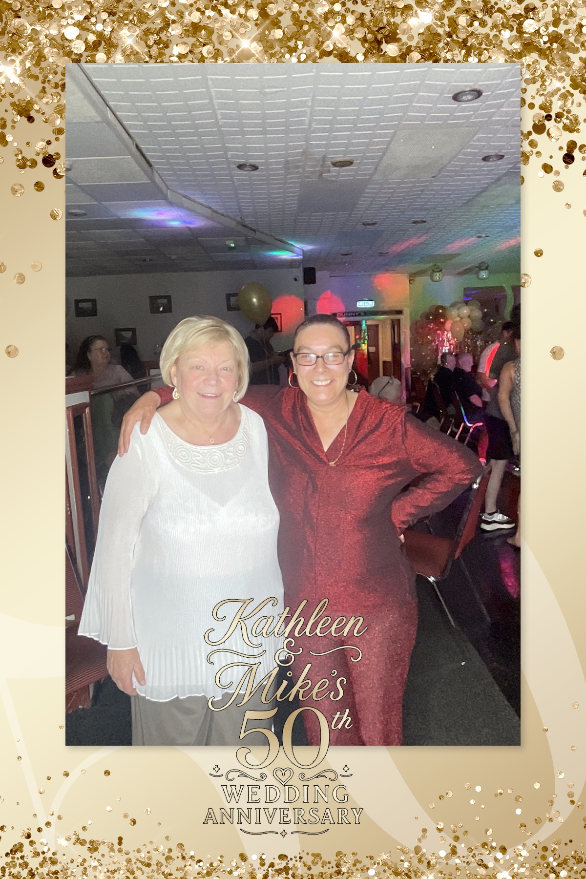 Kathleen & Mike's 50th Wedding Anniversary | View more photos from the event at gallery.liverpoolselfiemirror.co.uk/u/LiverpoolSelfieMirror/Kathleen-Mikes-50th-Wedding-Anniversary