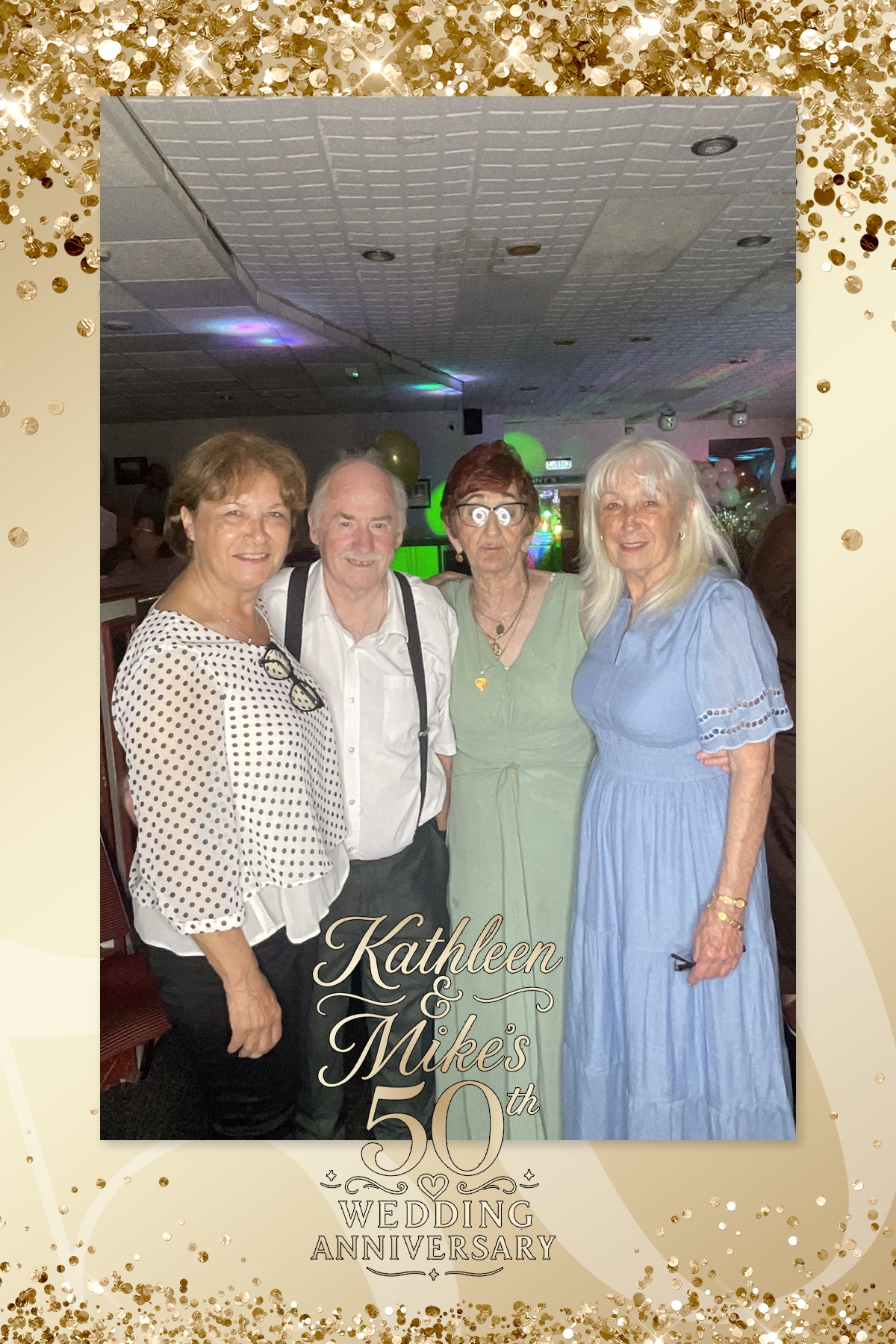 Kathleen & Mike's 50th Wedding Anniversary | View more photos from the event at gallery.liverpoolselfiemirror.co.uk/u/LiverpoolSelfieMirror/Kathleen-Mikes-50th-Wedding-Anniversary