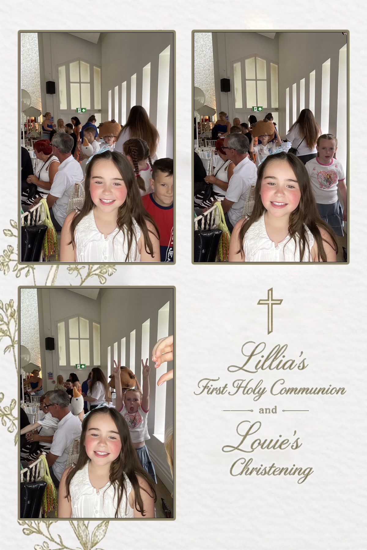 Lillia's Communion & Louie's Christening Day | View more photos from the event at gallery.liverpoolselfiemirror.co.uk/u/LiverpoolSelfieMirror/Lillias-Communion-Louies-Christening-Day