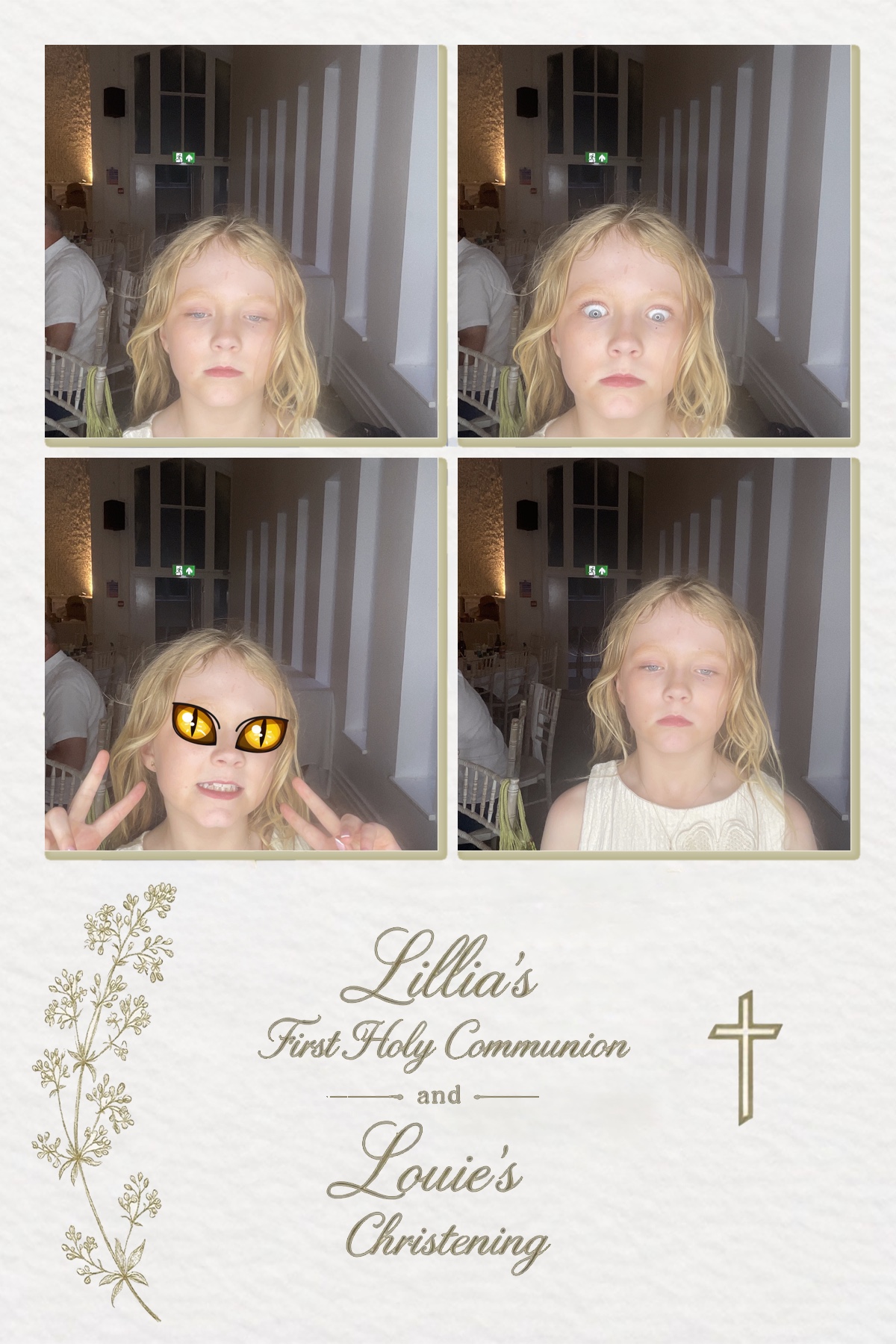 Lillia's Communion & Louie's Christening Day | View more photos from the event at gallery.liverpoolselfiemirror.co.uk/u/LiverpoolSelfieMirror/Lillias-Communion-Louies-Christening-Day