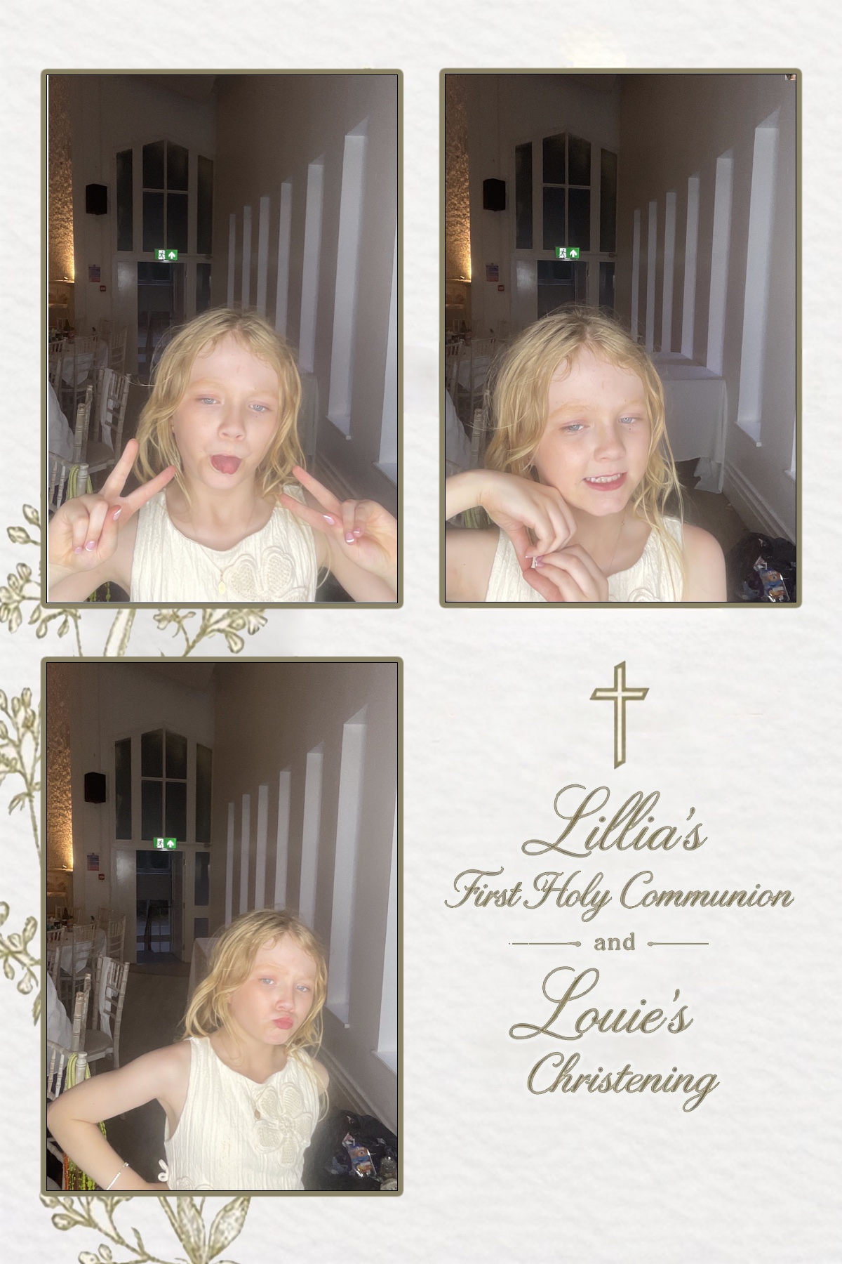 Lillia's Communion & Louie's Christening Day | View more photos from the event at gallery.liverpoolselfiemirror.co.uk/u/LiverpoolSelfieMirror/Lillias-Communion-Louies-Christening-Day