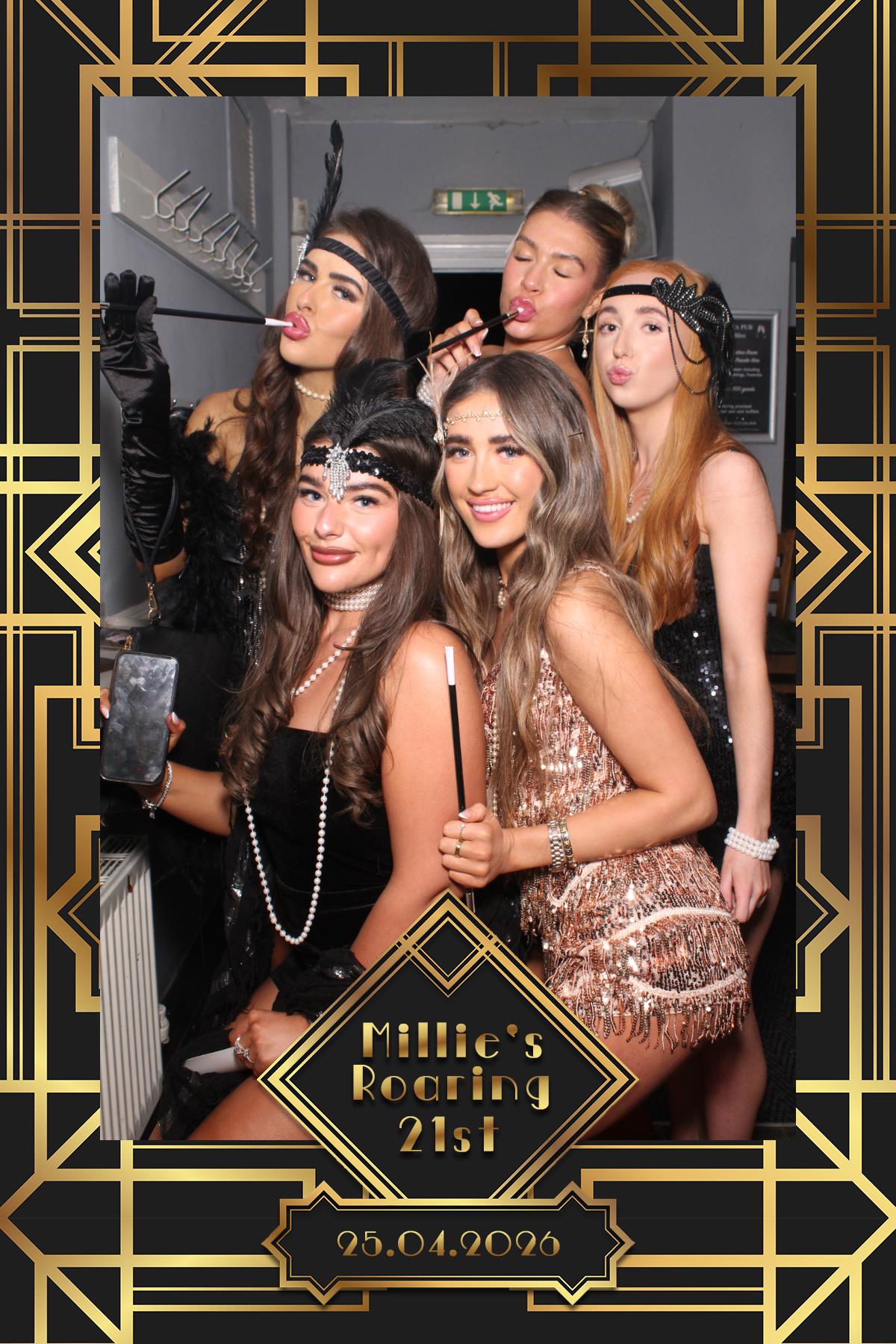Millie's Roaring 21st Birthday | View more photos from the event at gallery.liverpoolselfiemirror.co.uk/u/LiverpoolSelfieMirror/Millies-Roaring-21st-Birthday