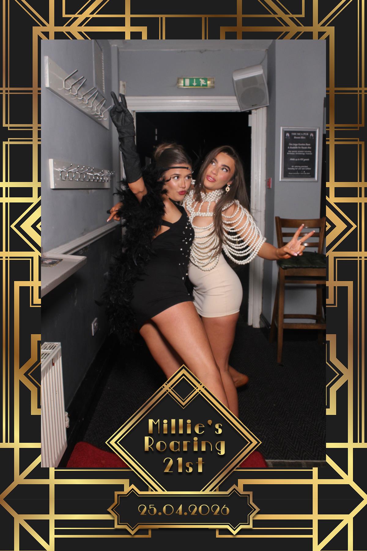 Millie's Roaring 21st Birthday | View more photos from the event at gallery.liverpoolselfiemirror.co.uk/u/LiverpoolSelfieMirror/Millies-Roaring-21st-Birthday