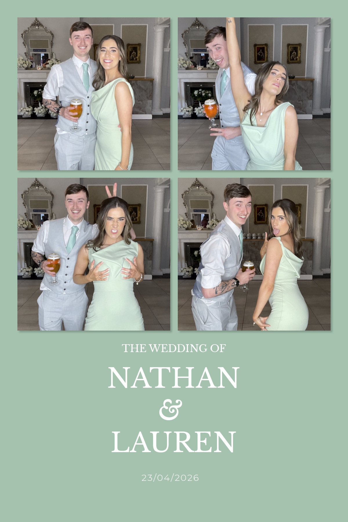 Nathan & Lauren's Wedding | View more photos from the event at gallery.liverpoolselfiemirror.co.uk/u/LiverpoolSelfieMirror/Nathan-Laurens-Wedding