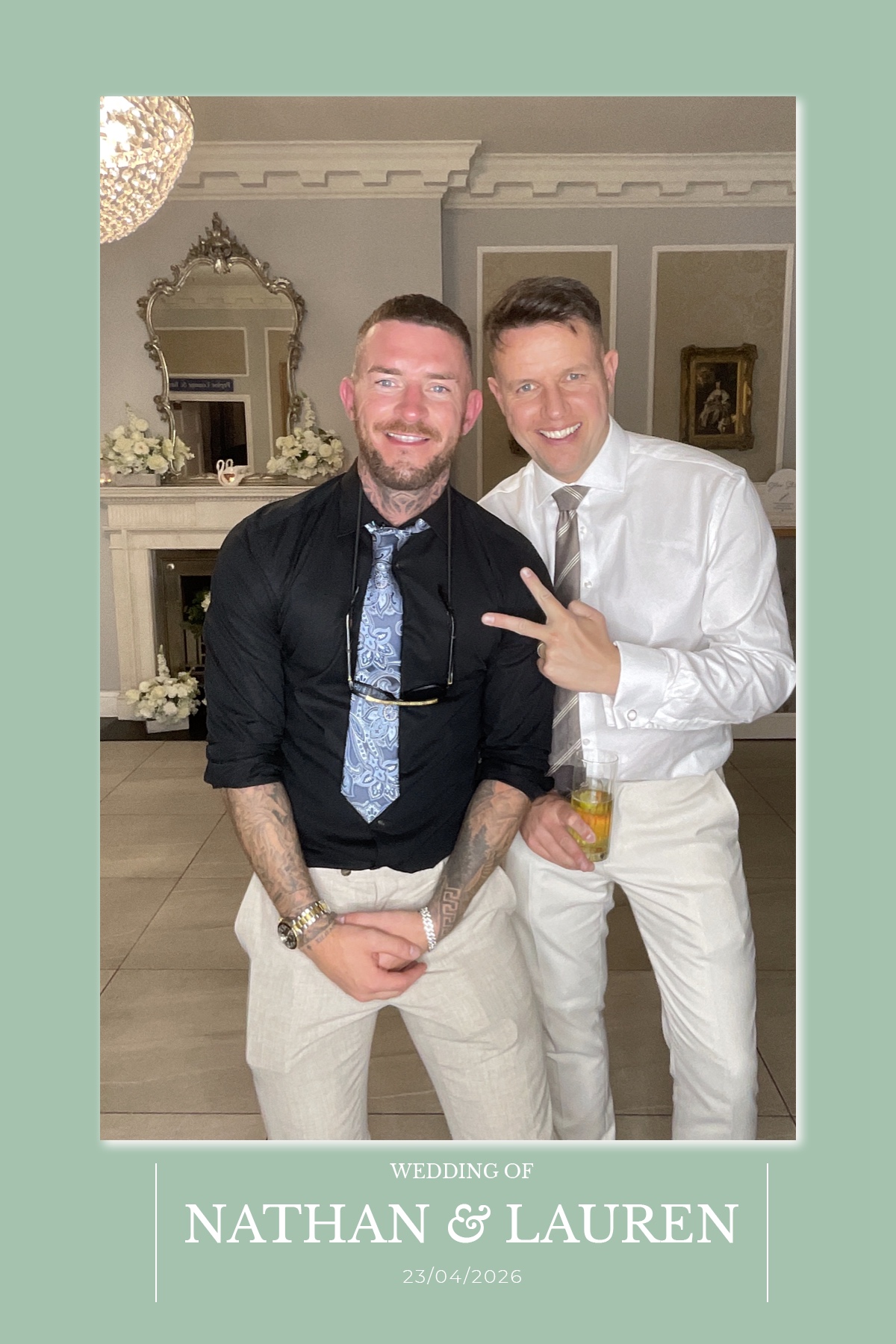 Nathan & Lauren's Wedding | View more photos from the event at gallery.liverpoolselfiemirror.co.uk/u/LiverpoolSelfieMirror/Nathan-Laurens-Wedding