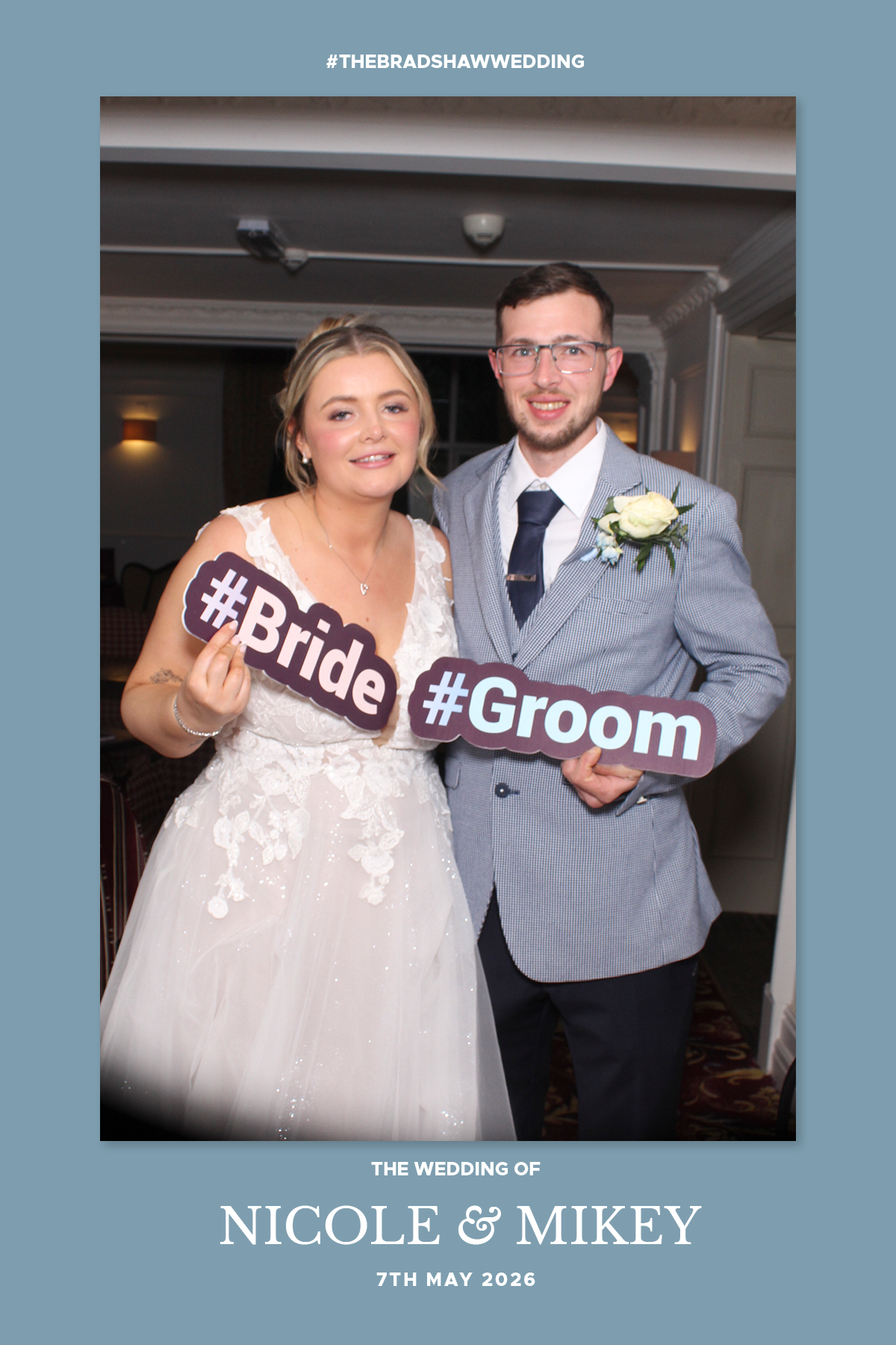 Nicole & Mikey's Wedding | View more photos from the event at gallery.liverpoolselfiemirror.co.uk/u/LiverpoolSelfieMirror/Nicole-Mikeys-Wedding