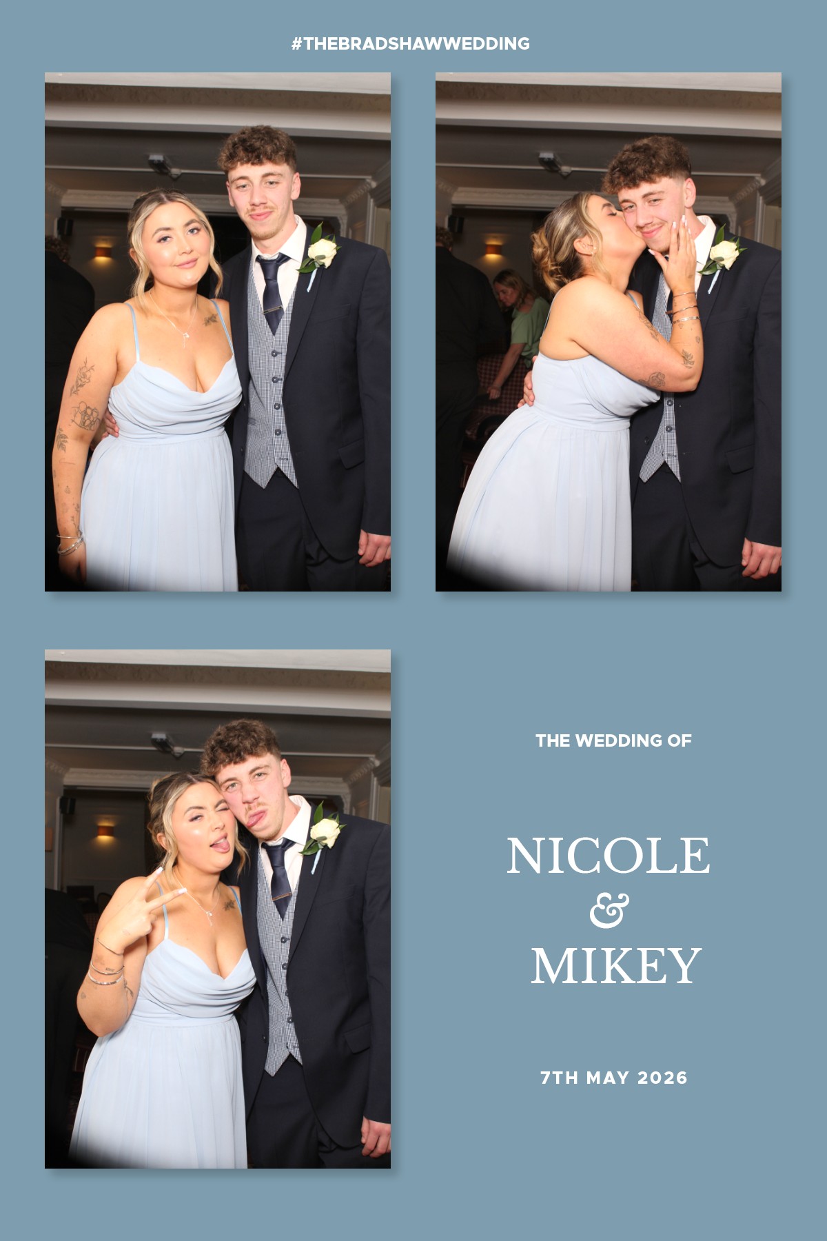 Nicole & Mikey's Wedding | View more photos from the event at gallery.liverpoolselfiemirror.co.uk/u/LiverpoolSelfieMirror/Nicole-Mikeys-Wedding