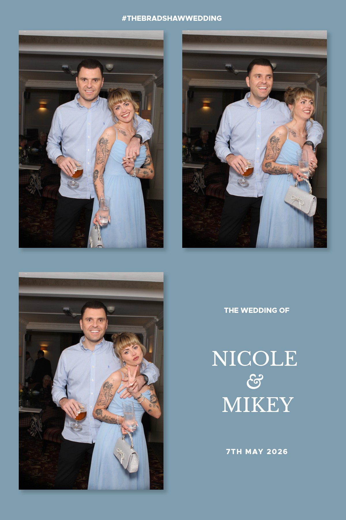 Nicole & Mikey's Wedding | View more photos from the event at gallery.liverpoolselfiemirror.co.uk/u/LiverpoolSelfieMirror/Nicole-Mikeys-Wedding