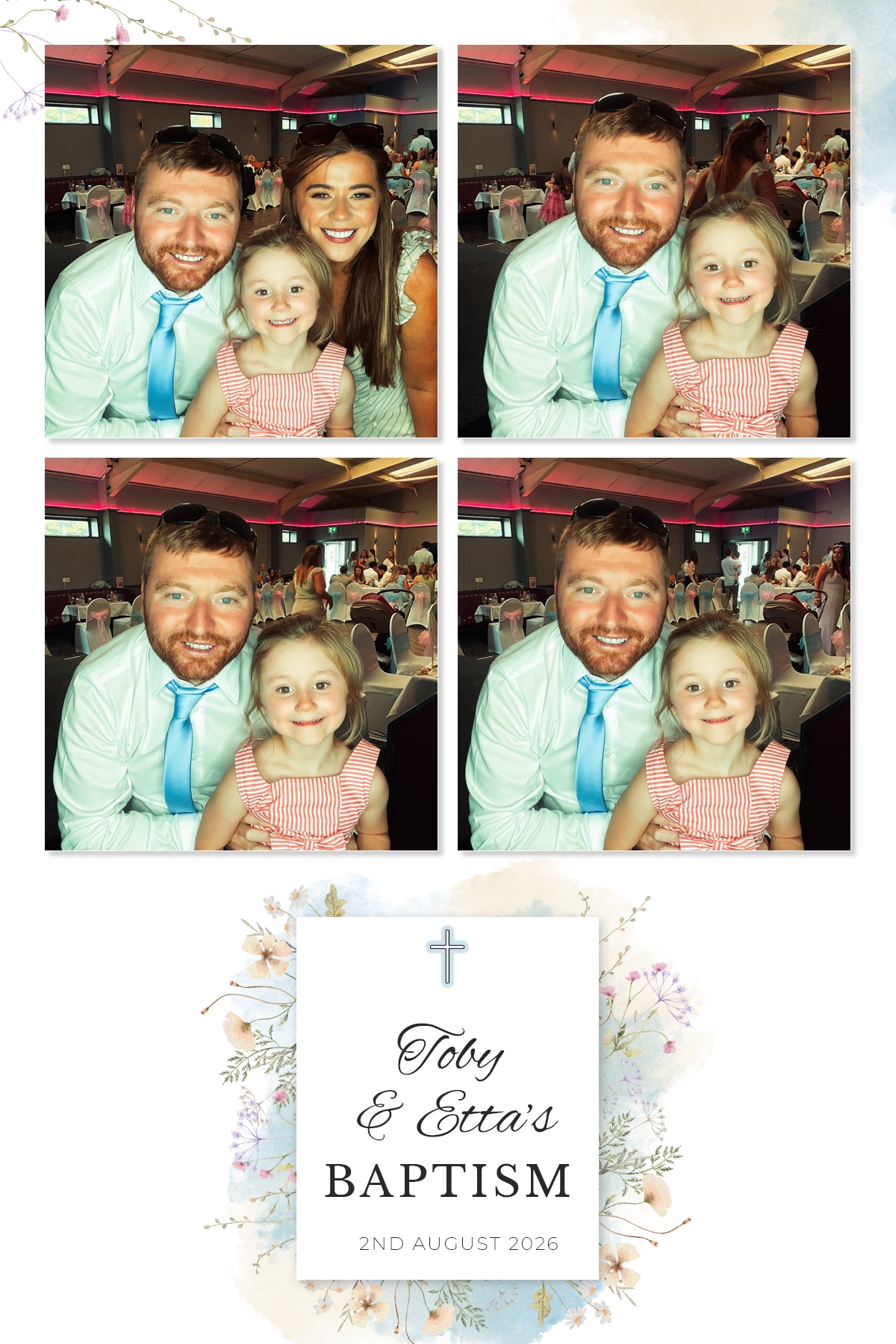 Toby & Etta's Christening | View more photos from the event at gallery.liverpoolselfiemirror.co.uk/u/LiverpoolSelfieMirror/Toby-Ettas-Christening