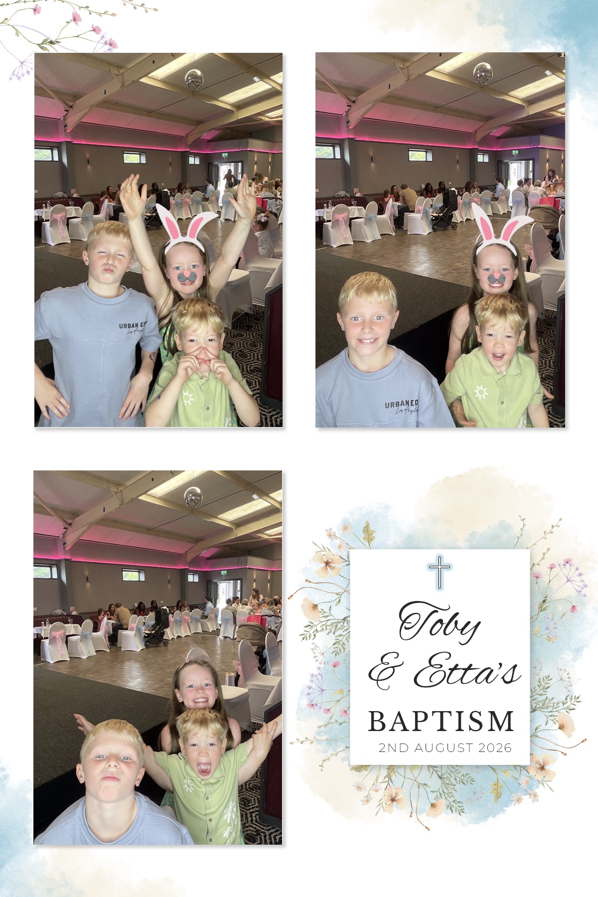Toby & Etta's Christening | View more photos from the event at gallery.liverpoolselfiemirror.co.uk/u/LiverpoolSelfieMirror/Toby-Ettas-Christening
