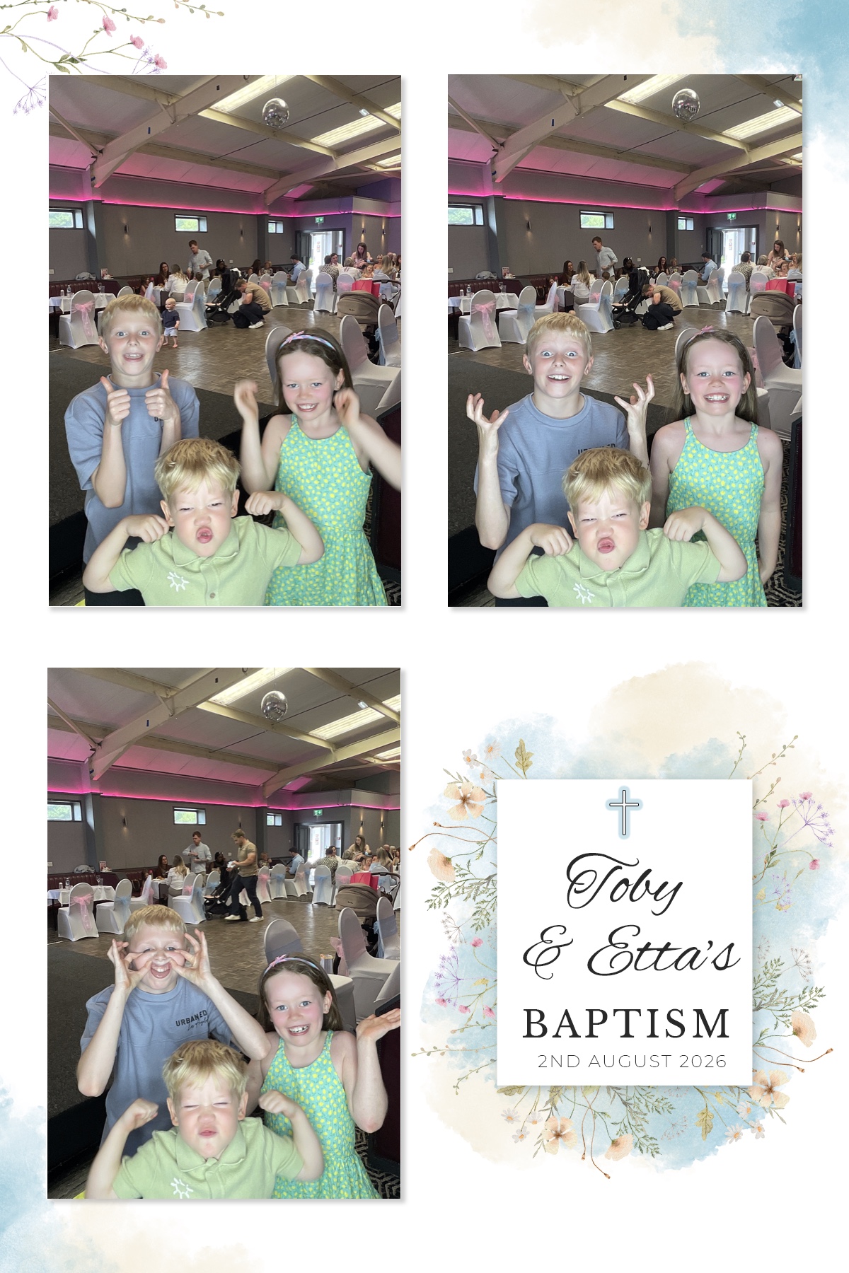 Toby & Etta's Christening | View more photos from the event at gallery.liverpoolselfiemirror.co.uk/u/LiverpoolSelfieMirror/Toby-Ettas-Christening