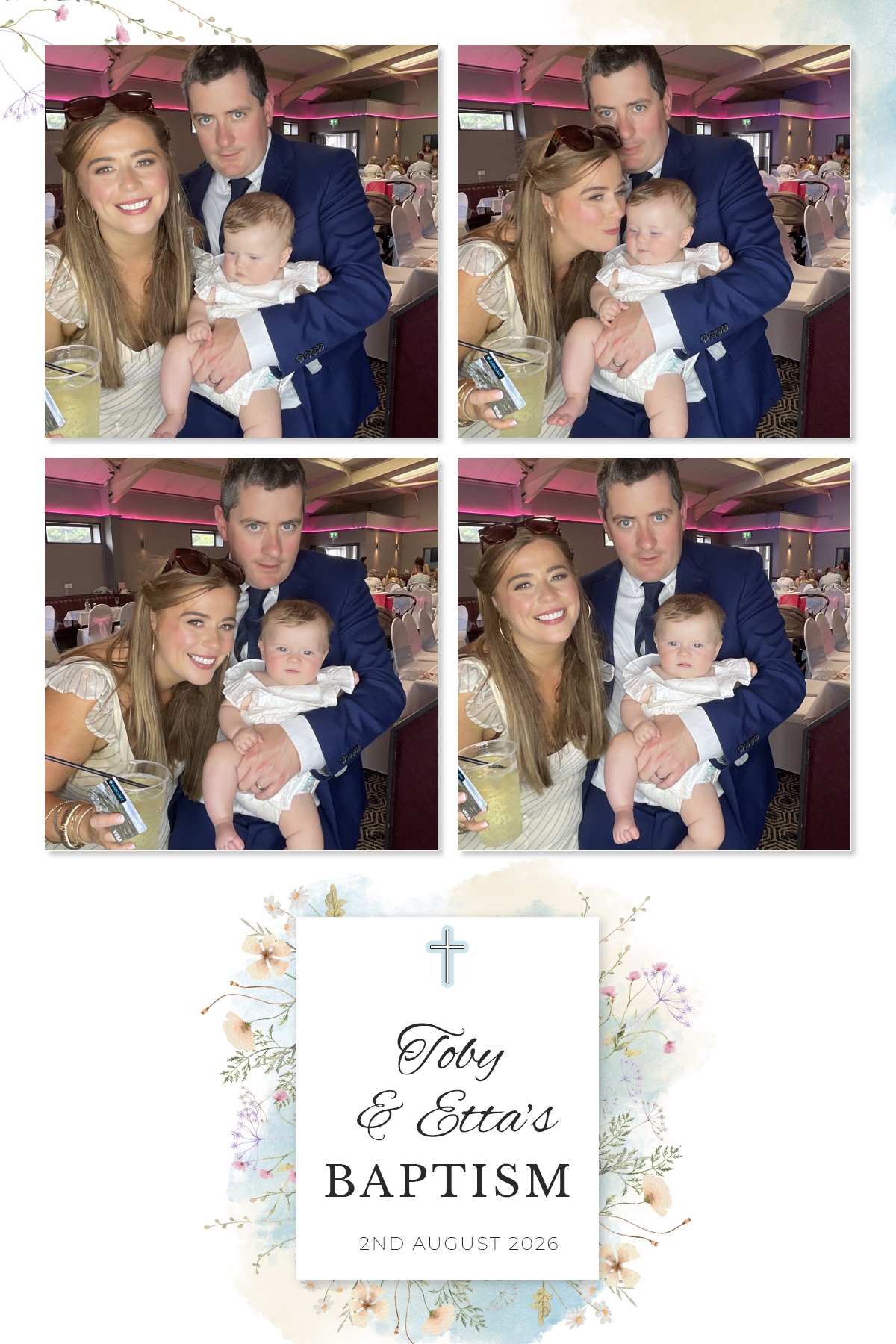 Toby & Etta's Christening | View more photos from the event at gallery.liverpoolselfiemirror.co.uk/u/LiverpoolSelfieMirror/Toby-Ettas-Christening