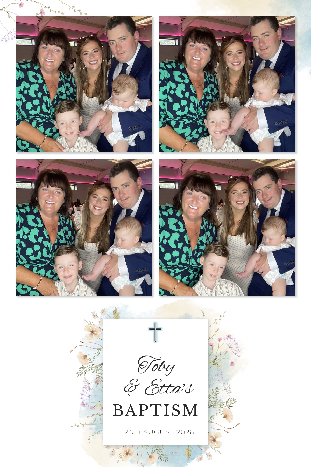 Toby & Etta's Christening | View more photos from the event at gallery.liverpoolselfiemirror.co.uk/u/LiverpoolSelfieMirror/Toby-Ettas-Christening