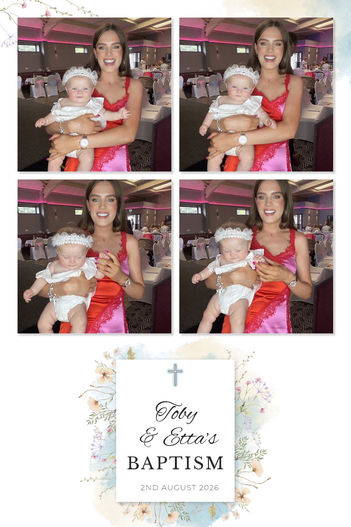 Toby & Etta's Christening | View more photos from the event at gallery.liverpoolselfiemirror.co.uk/u/LiverpoolSelfieMirror/Toby-Ettas-Christening