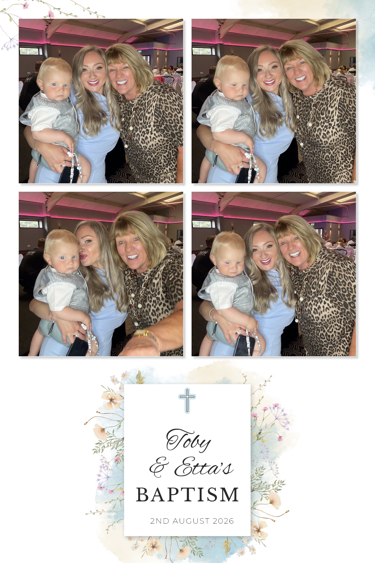 Toby & Etta's Christening | View more photos from the event at gallery.liverpoolselfiemirror.co.uk/u/LiverpoolSelfieMirror/Toby-Ettas-Christening