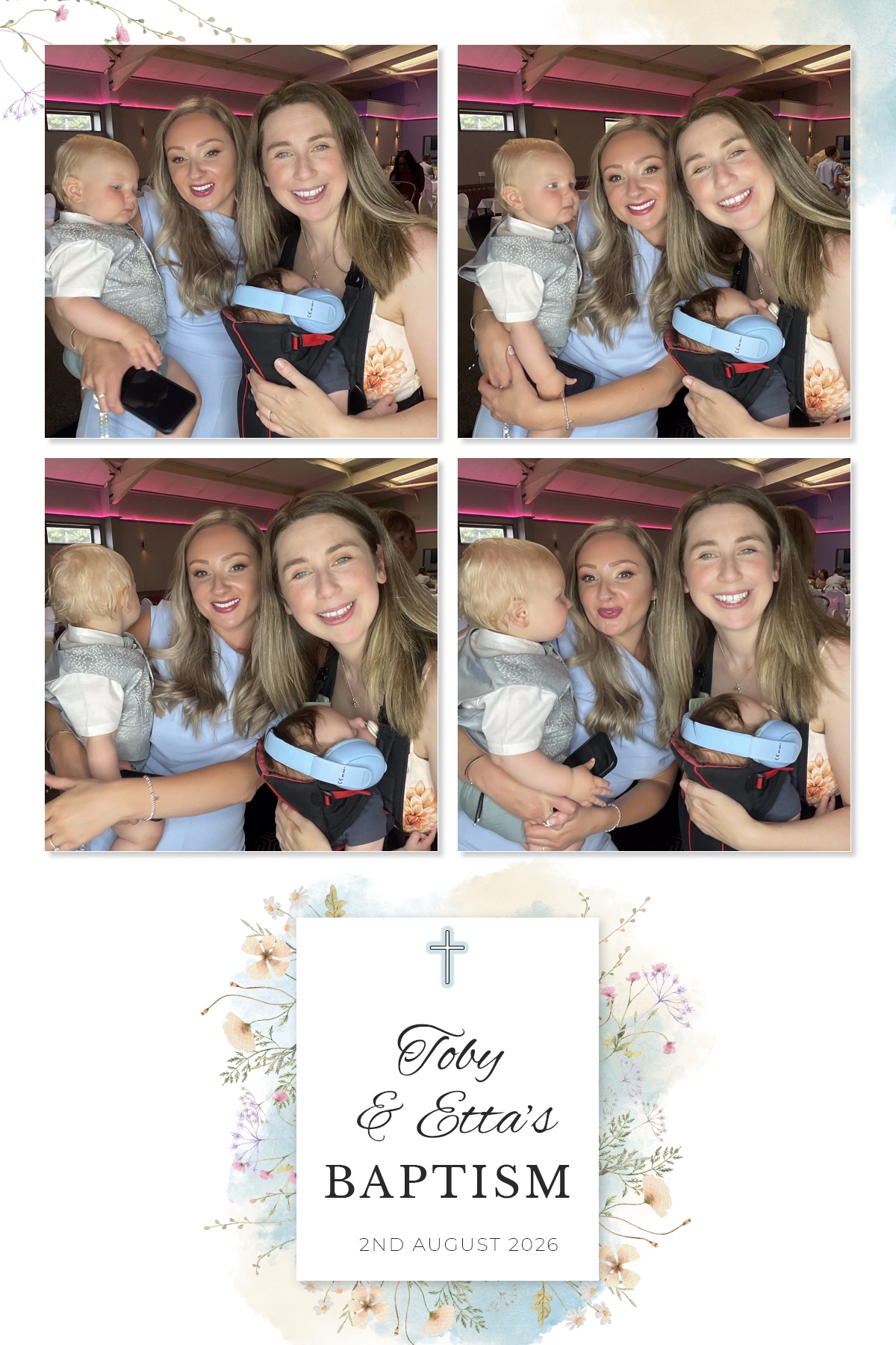Toby & Etta's Christening | View more photos from the event at gallery.liverpoolselfiemirror.co.uk/u/LiverpoolSelfieMirror/Toby-Ettas-Christening