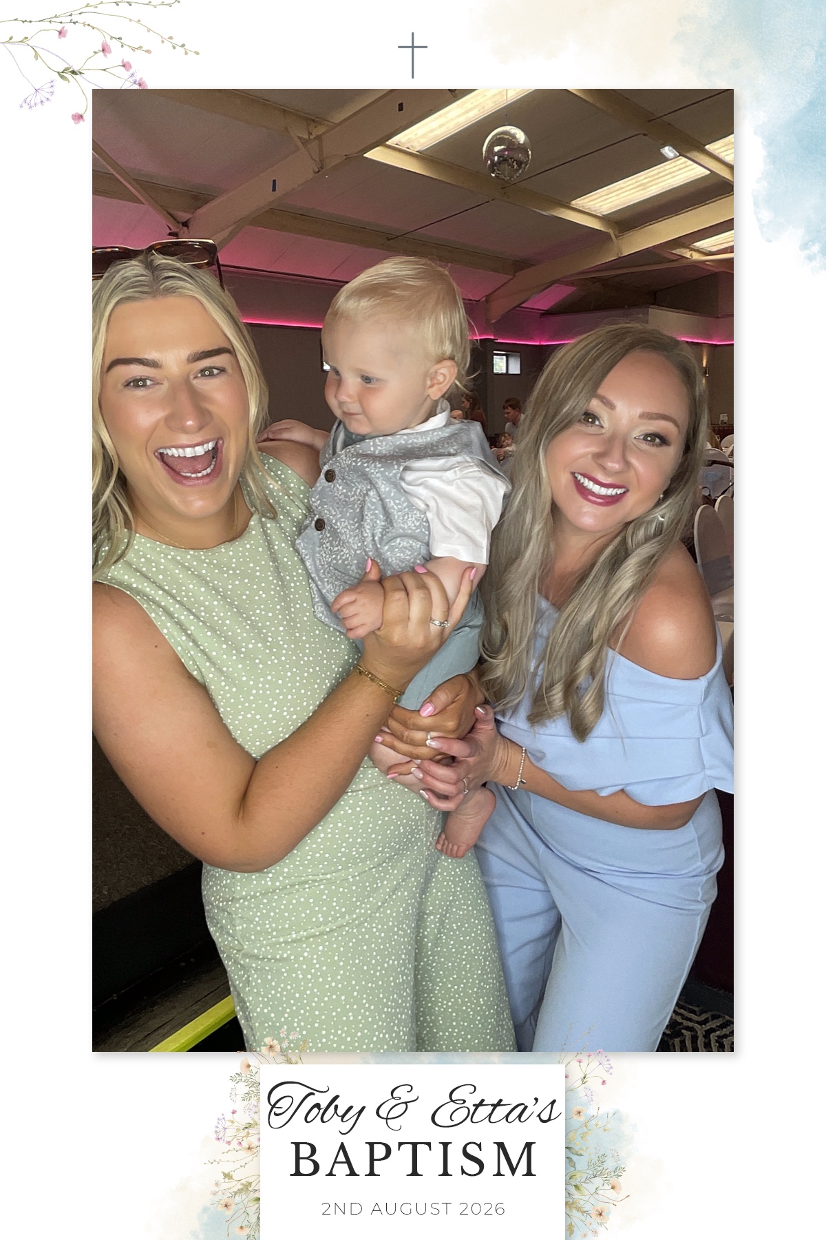 Toby & Etta's Christening | View more photos from the event at gallery.liverpoolselfiemirror.co.uk/u/LiverpoolSelfieMirror/Toby-Ettas-Christening
