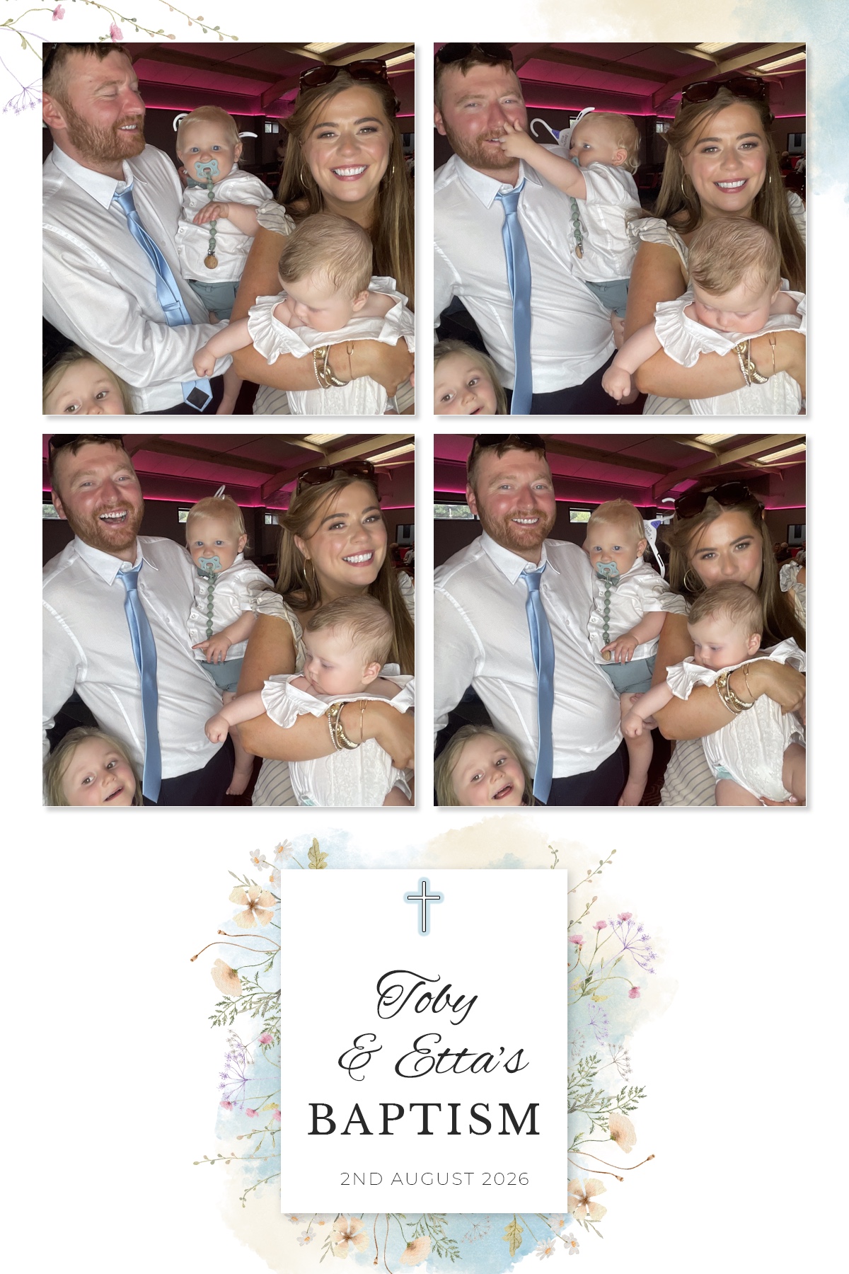 Toby & Etta's Christening | View more photos from the event at gallery.liverpoolselfiemirror.co.uk/u/LiverpoolSelfieMirror/Toby-Ettas-Christening