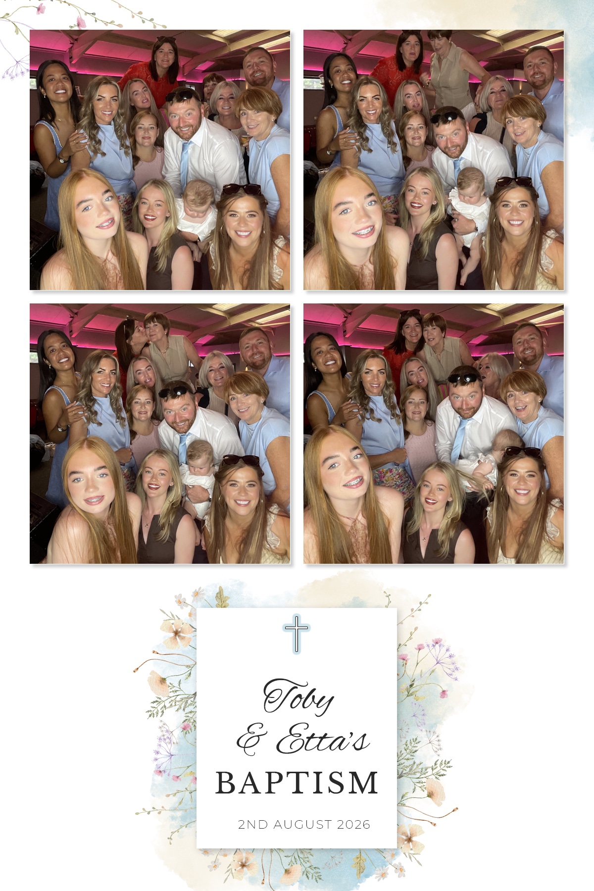 Toby & Etta's Christening | View more photos from the event at gallery.liverpoolselfiemirror.co.uk/u/LiverpoolSelfieMirror/Toby-Ettas-Christening